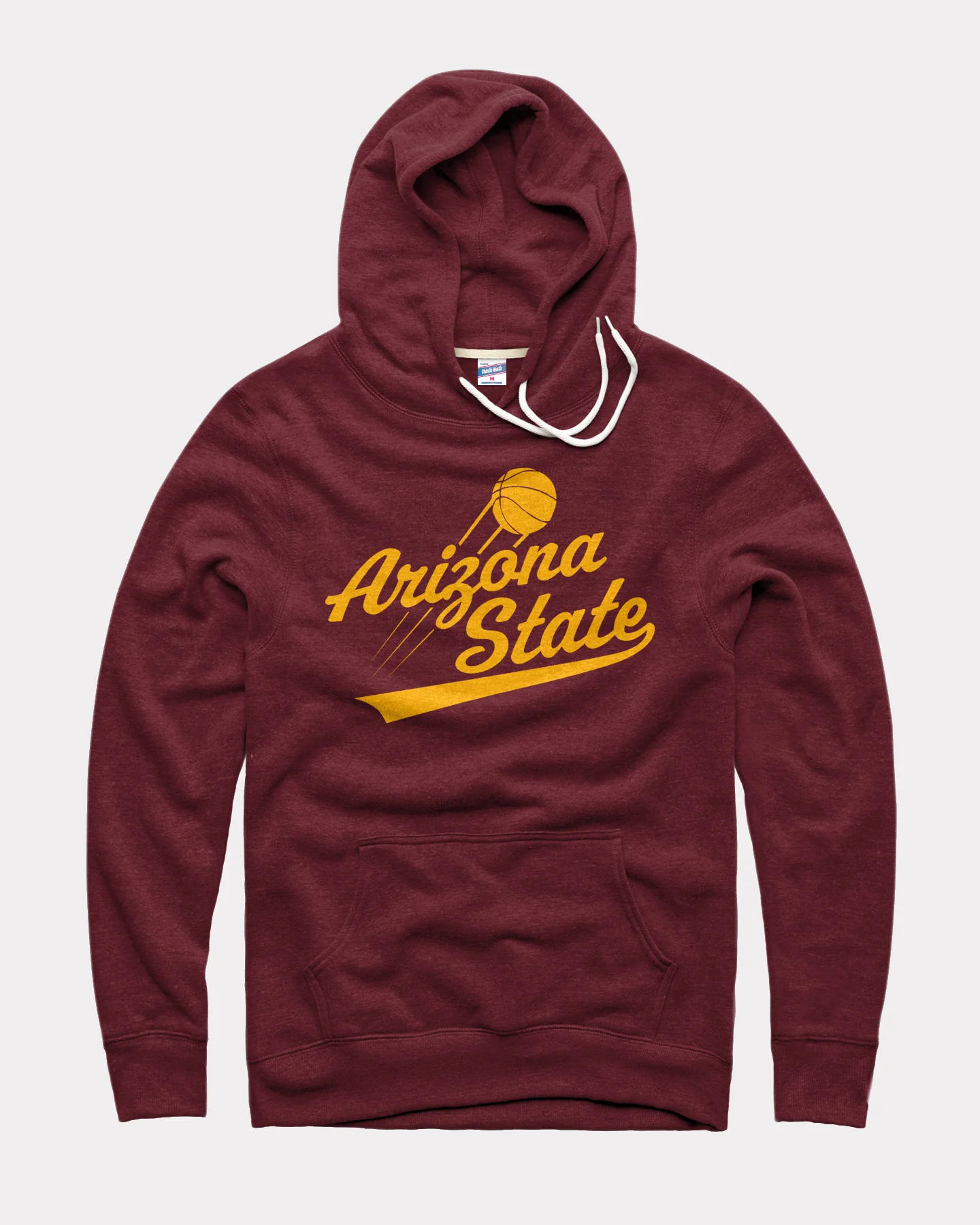 Arizona State Basketball Script Maroon Hoodie