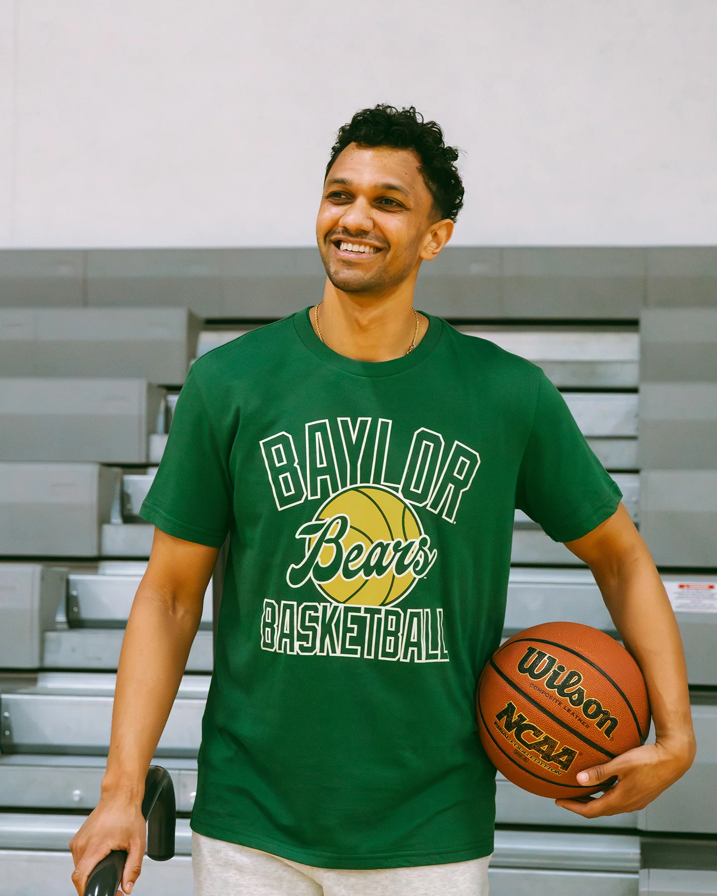 Baylor Bears Basketball Forest Green T-Shirt - Image 2