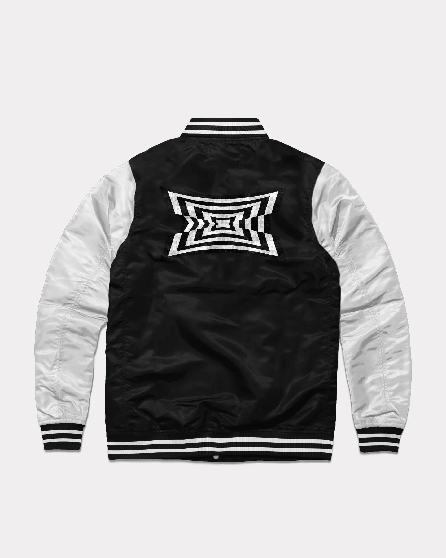 Big 12 Black and White Letterman Jacket - Image 2