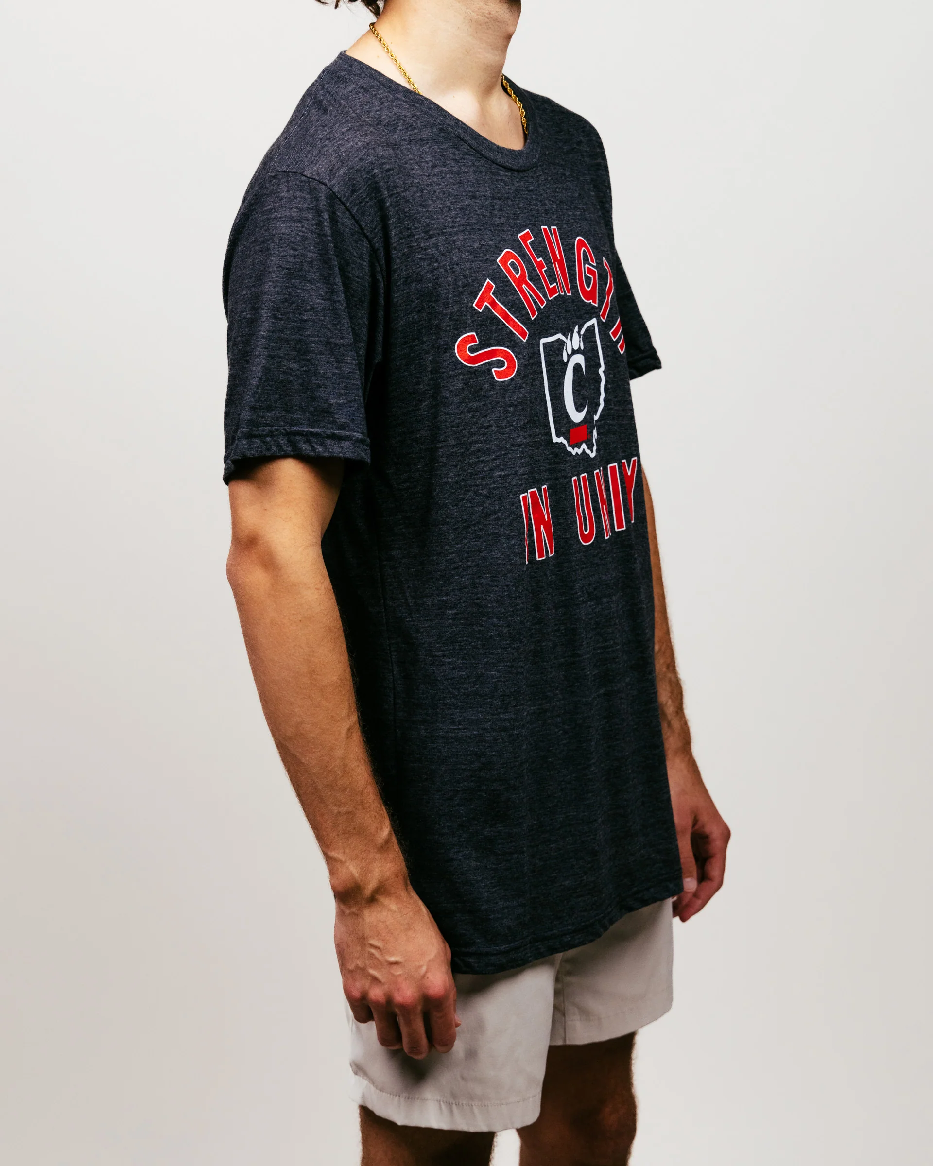 Cincinnati Bearcats Strength & Unity Black T-Shirt - Image 3