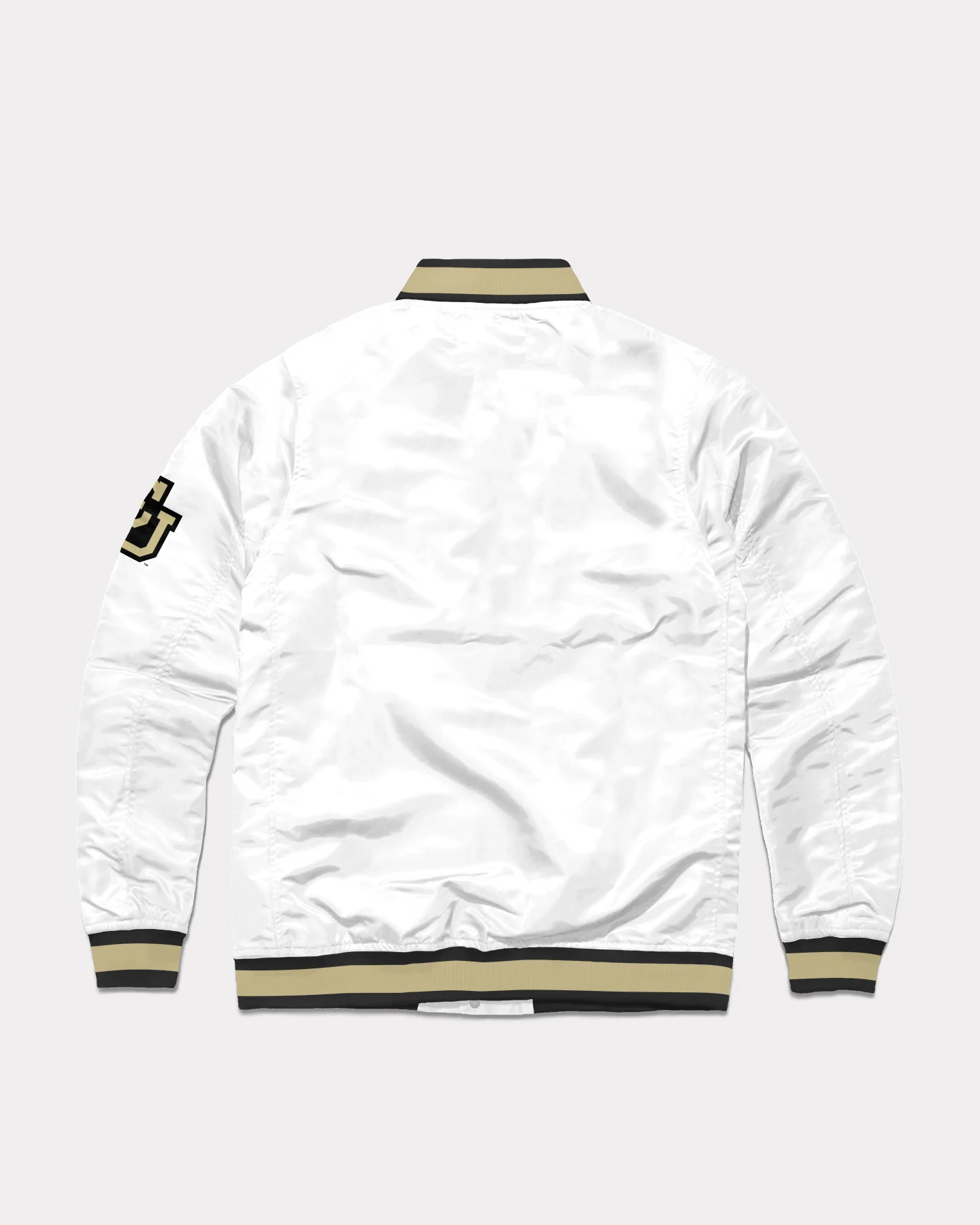 Colorado Buffaloes White Letterman Jacket - Image 2