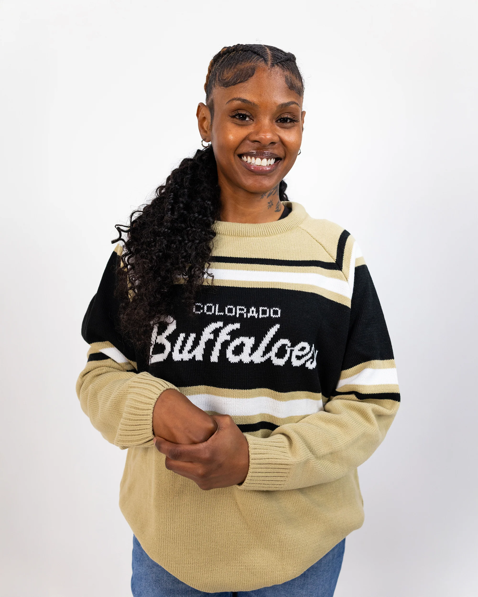 Colorado Script Gold Sweater - Image 2