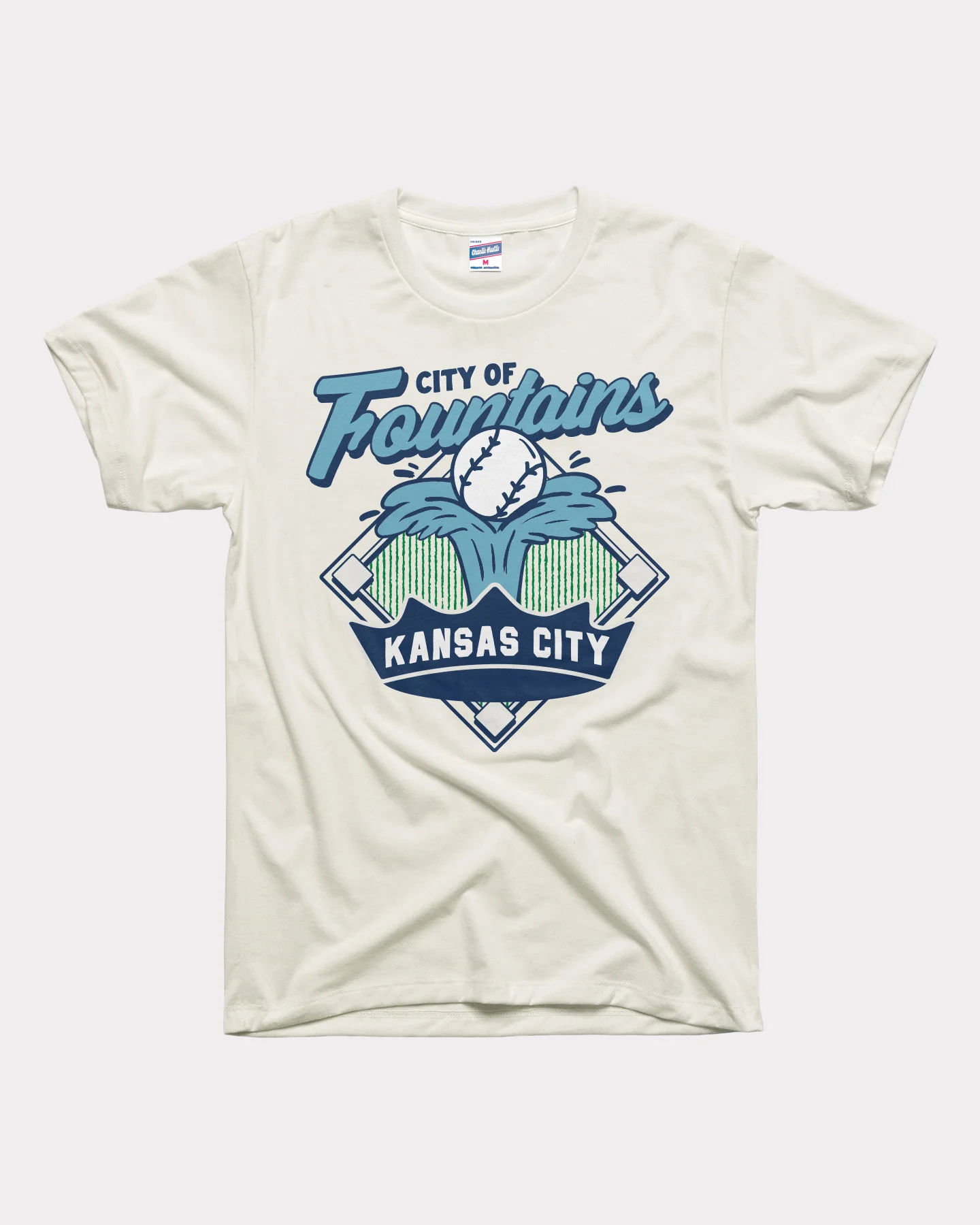 Crown Town City of Fountains White Tee - Image 2