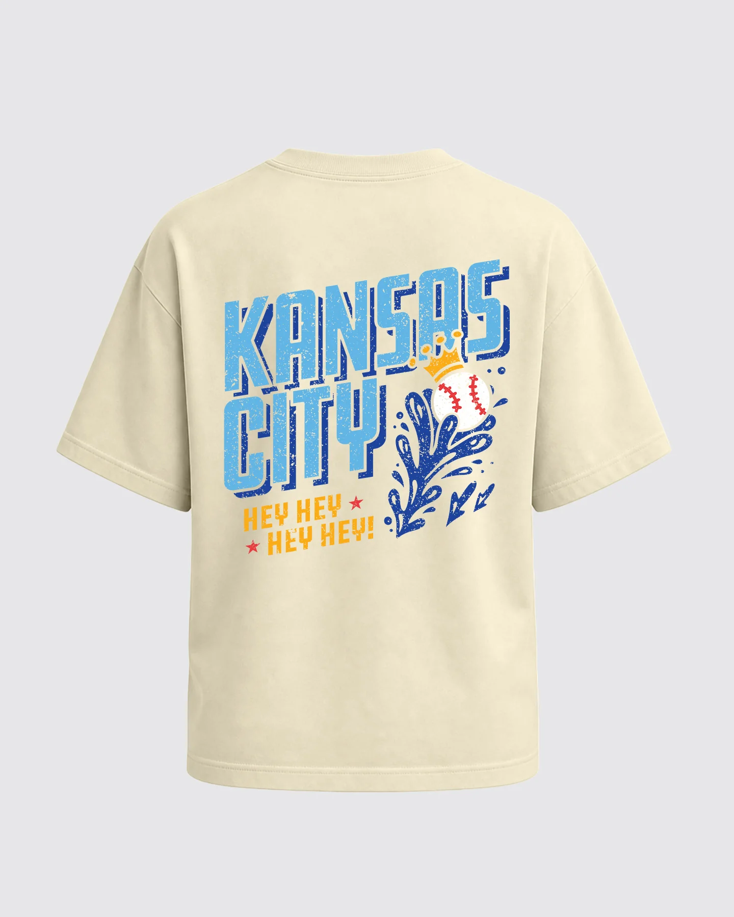 Crown Town Hey Hey Hey Bone Street Tee - Image 3