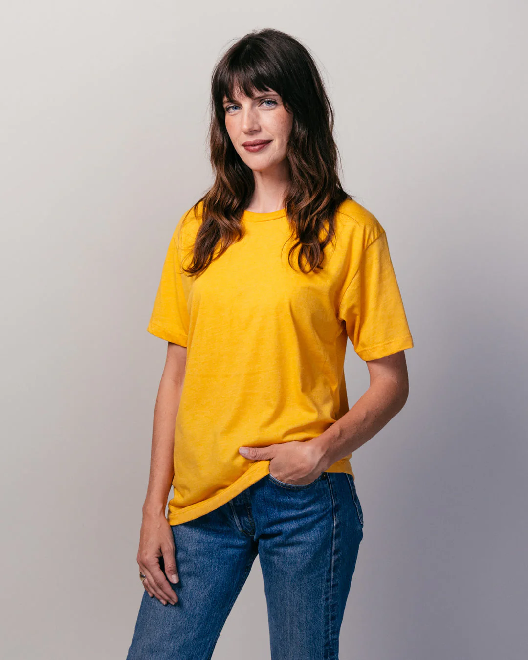 Gold Unisex Essential T-Shirt - Image 3