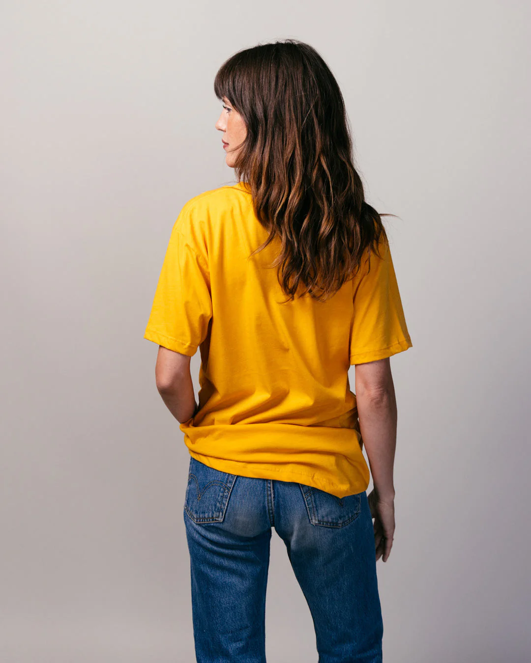 Gold Unisex Essential T-Shirt - Image 5