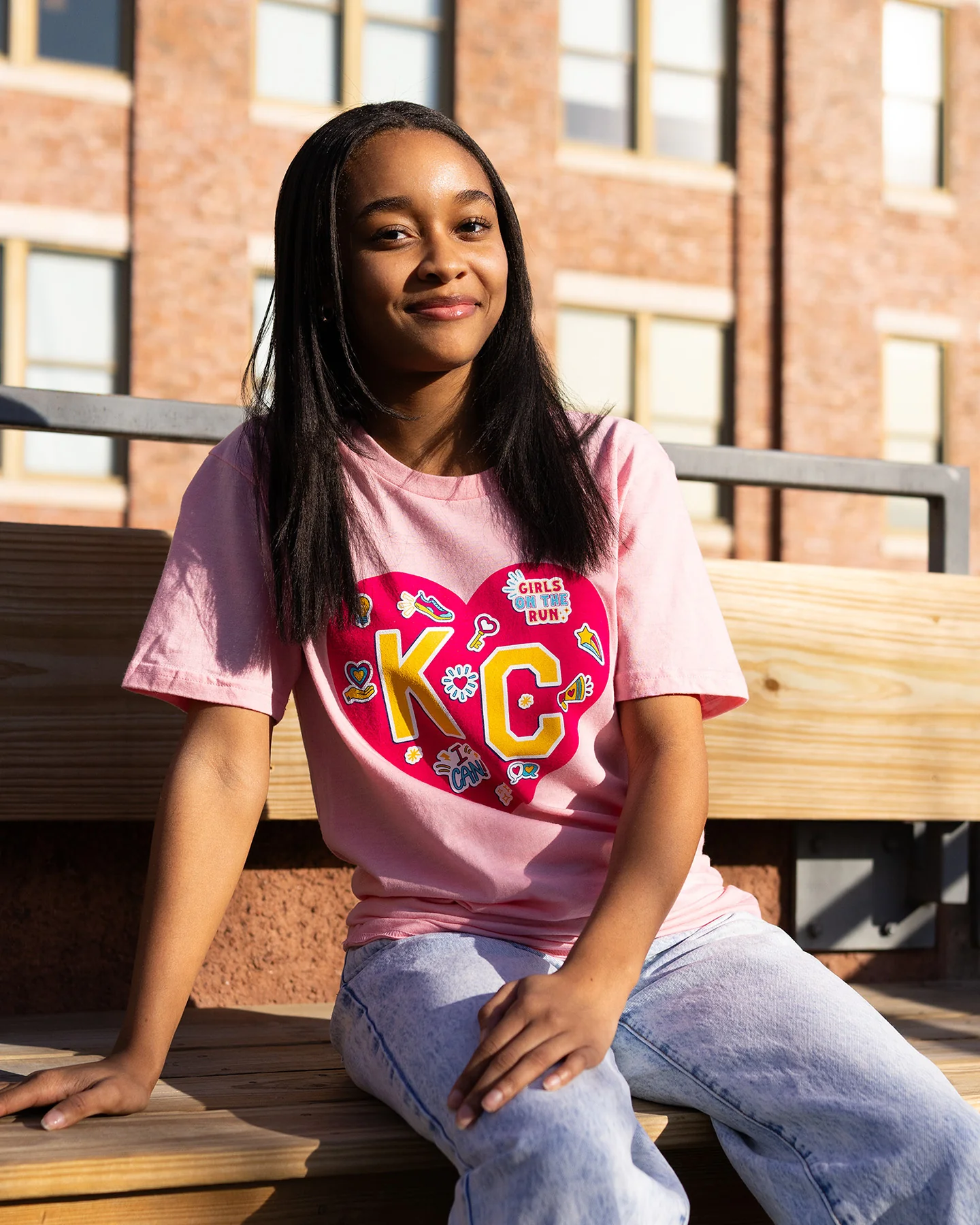 GOTR KC Heart Pink T-Shirt