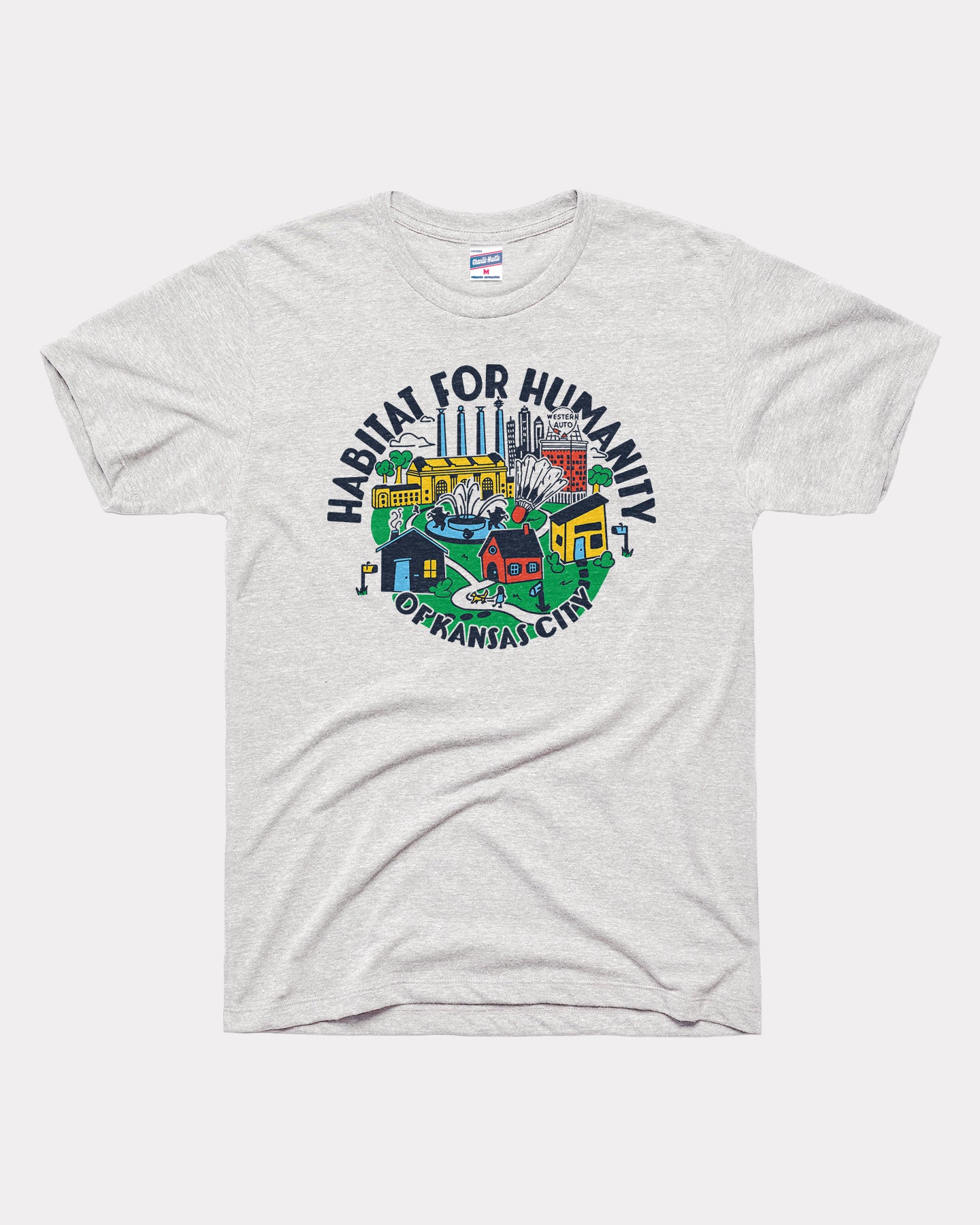 Habitat For Humanity KC Vintage Ash T-Shirt