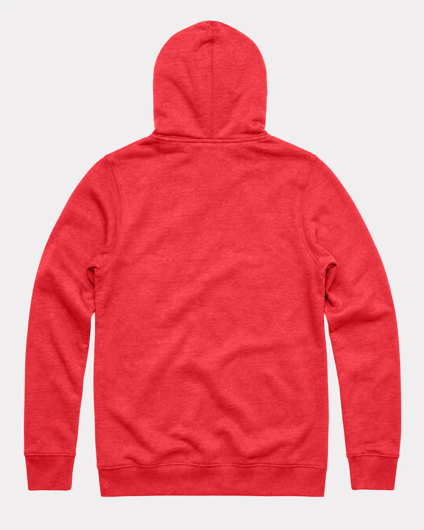 Heather Red Essential Unisex Hoodie - Image 2