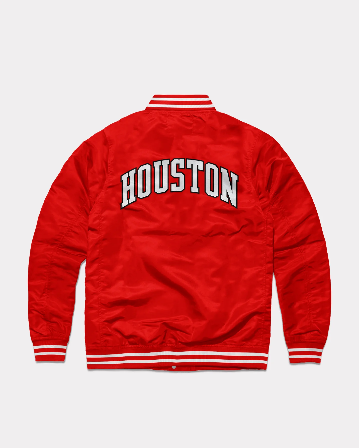 Houston Cougars Arch Red Letterman Jacket - Image 2