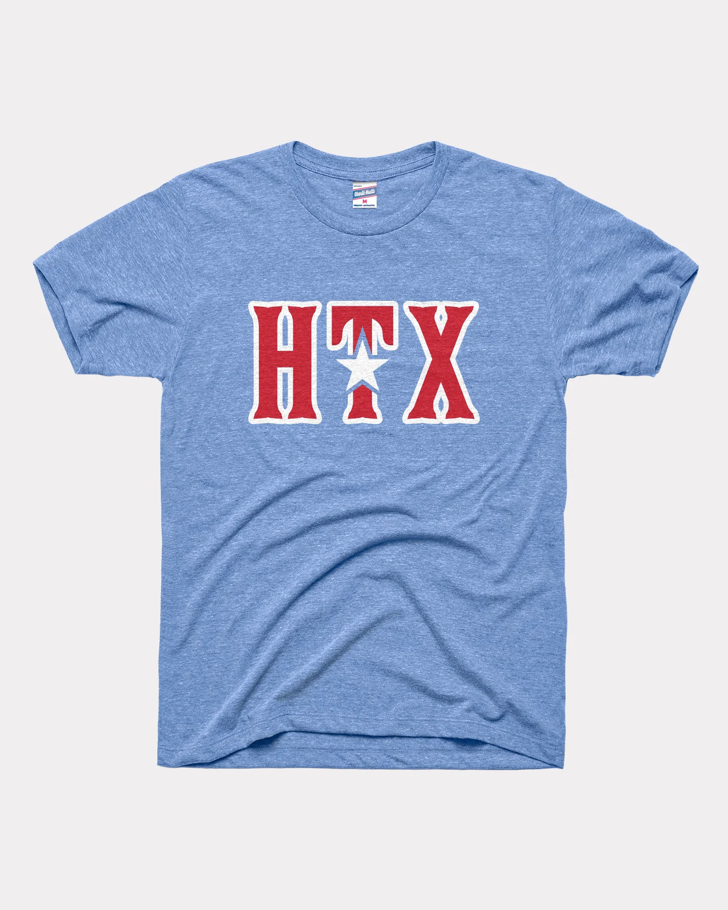 HTX  Star Vintage Blue T-Shirt - Image 2