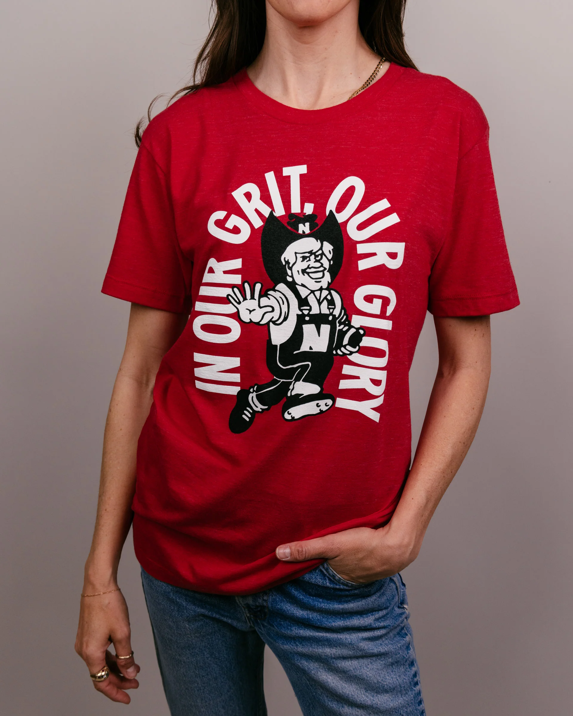Our Grit, Our Glory UN Herbie Red T-Shirt - Image 2