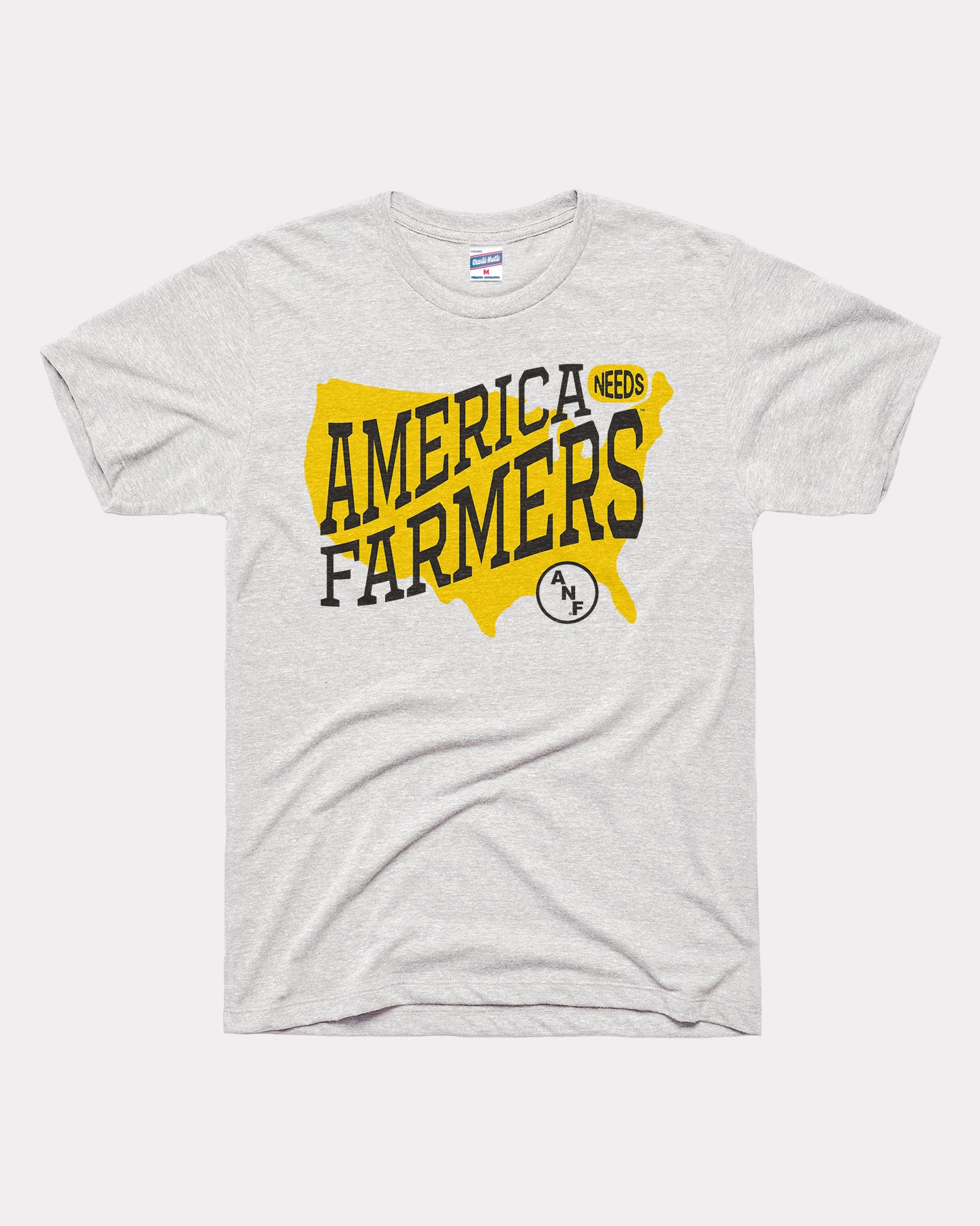 Iowa America Needs Farmers Ash T-Shirt