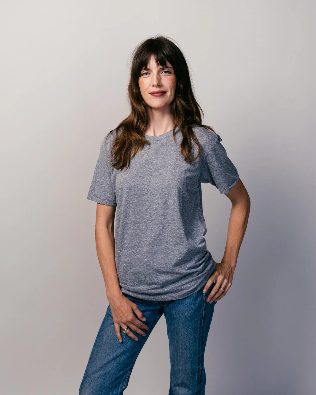 Iowa Script Grey T-Shirt - Image 2