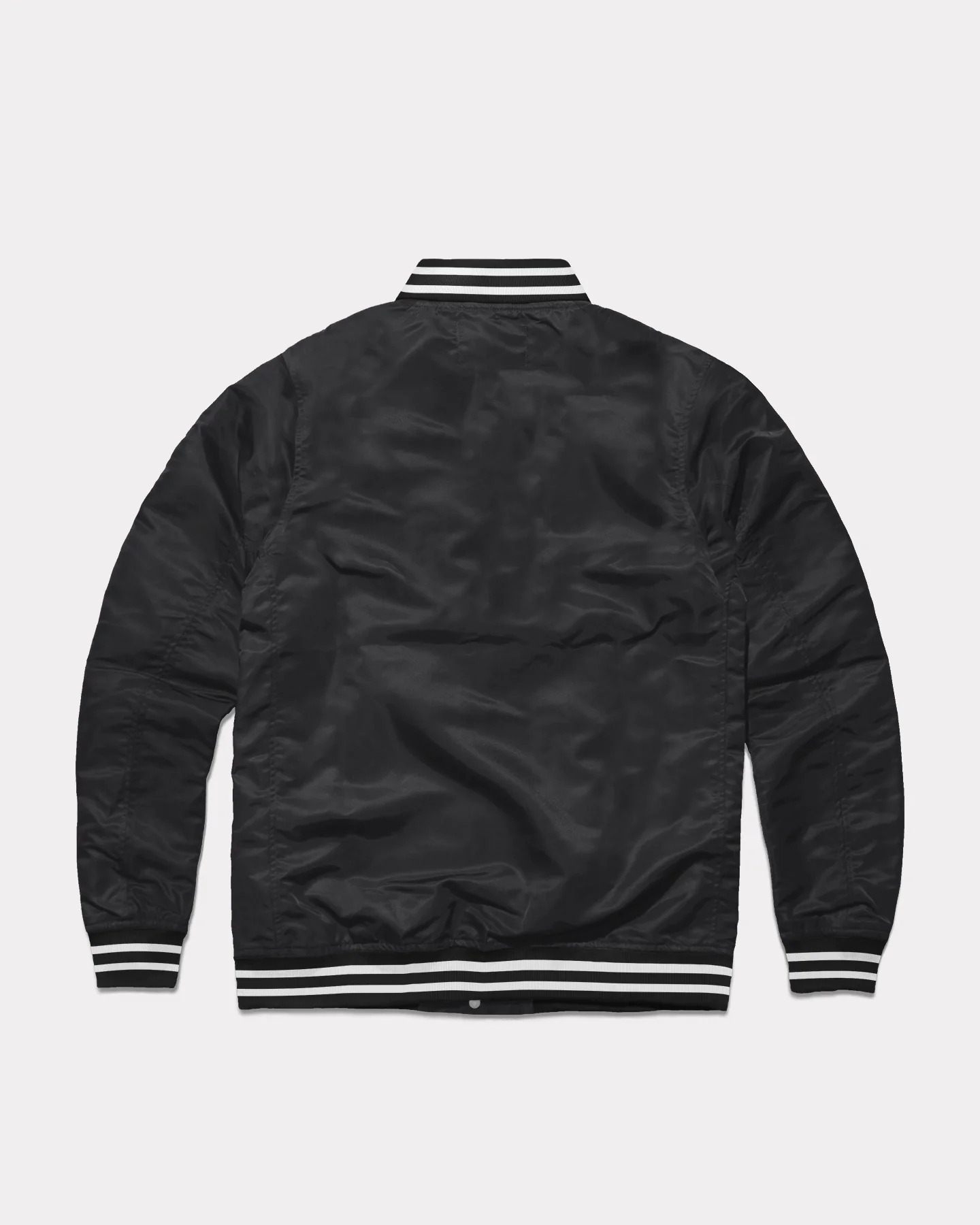 Iowa State Cyclones Zip Up Black Varsity Jacket - Image 2