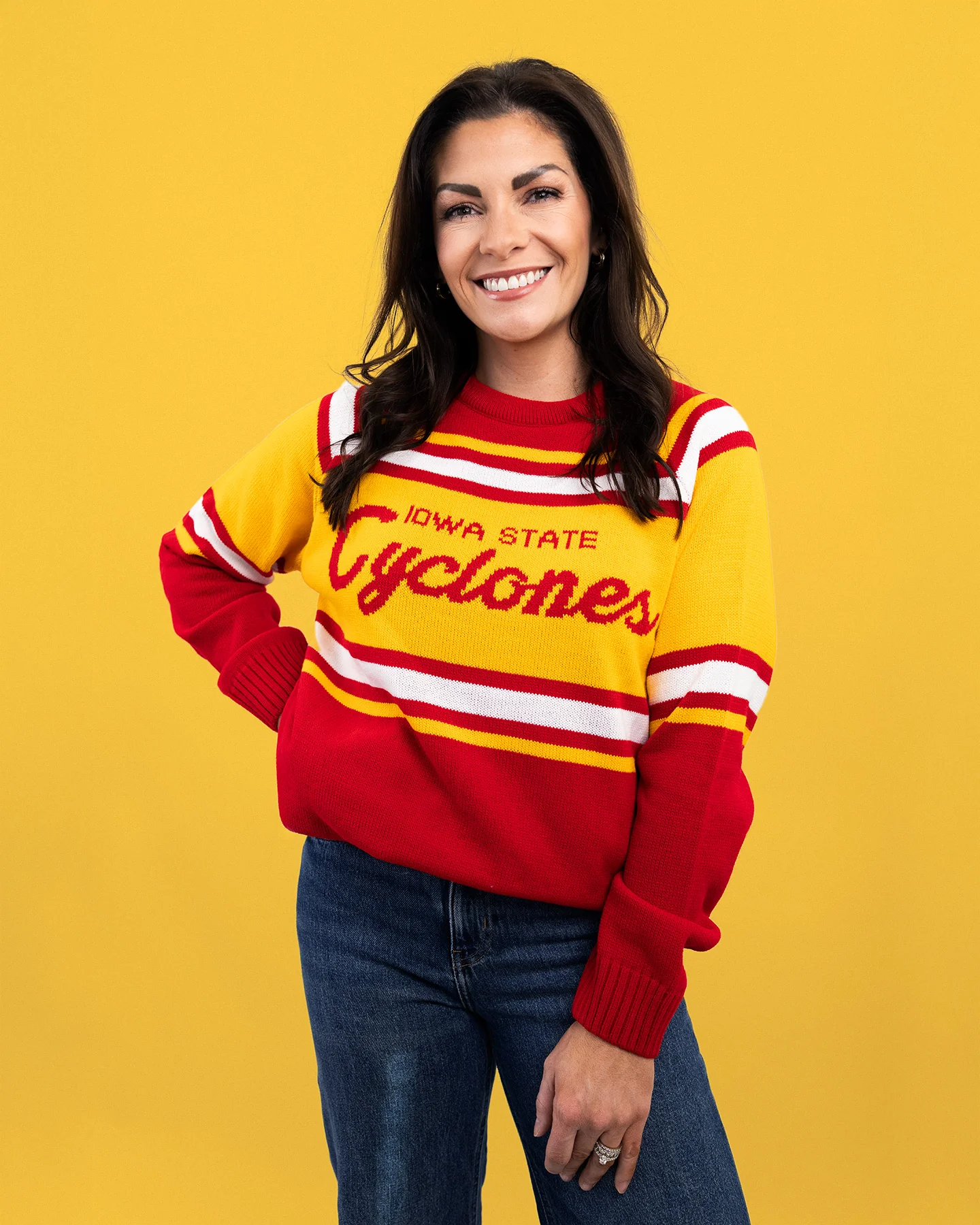 Iowa State Script Cardinal Sweater - Image 2
