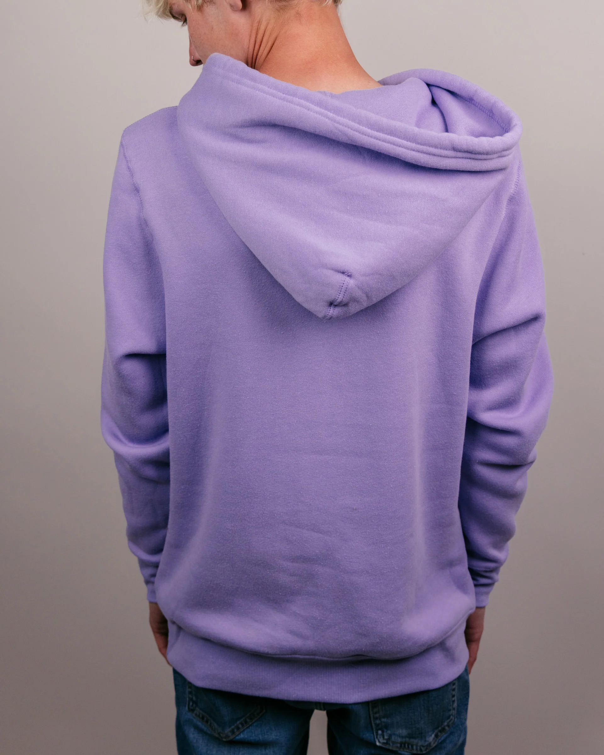 K-State Wildcats Logo Lavender Hoodie - Image 4