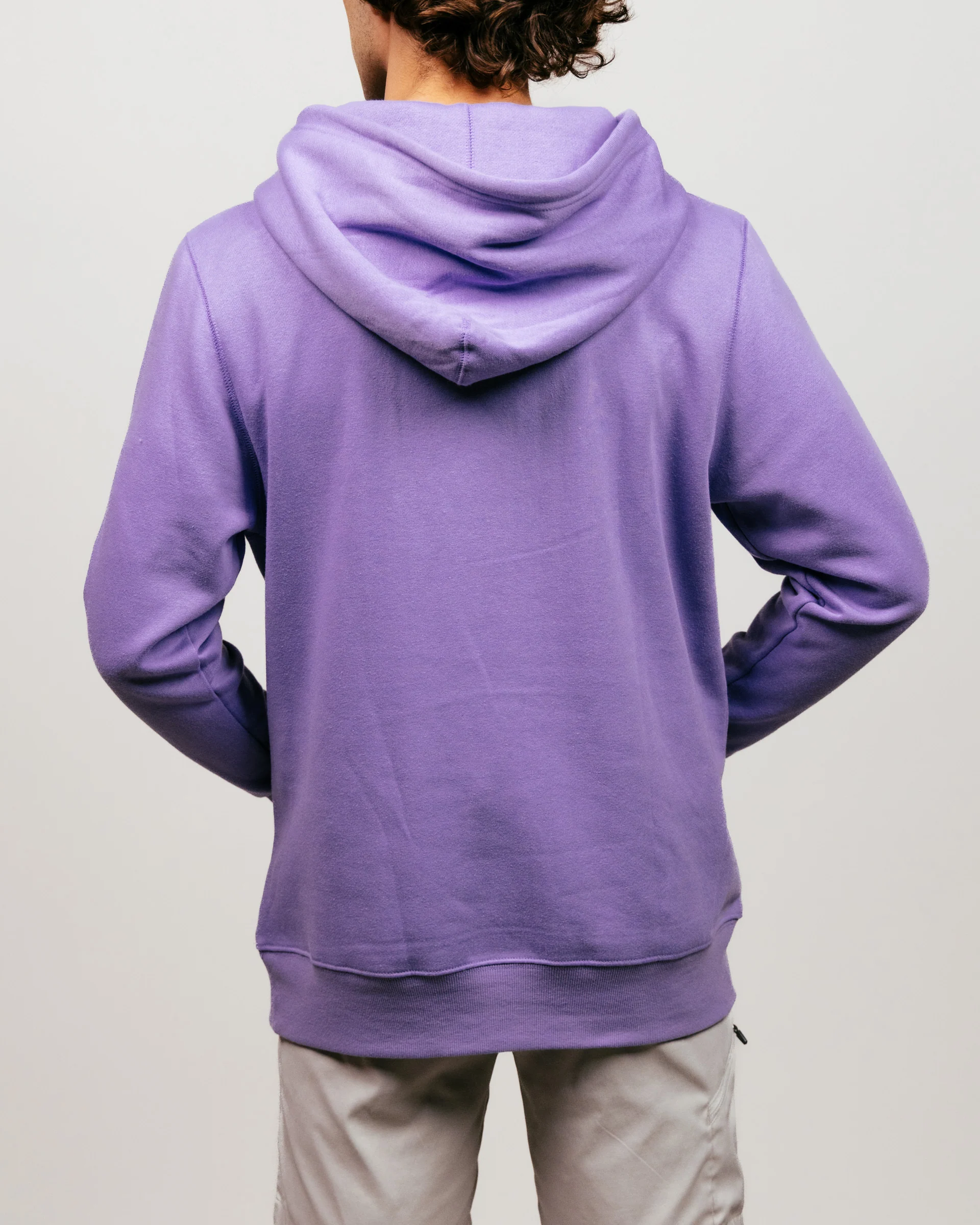 K-State Wildcats Script Puff Ink Lavender Hoodie - Image 4