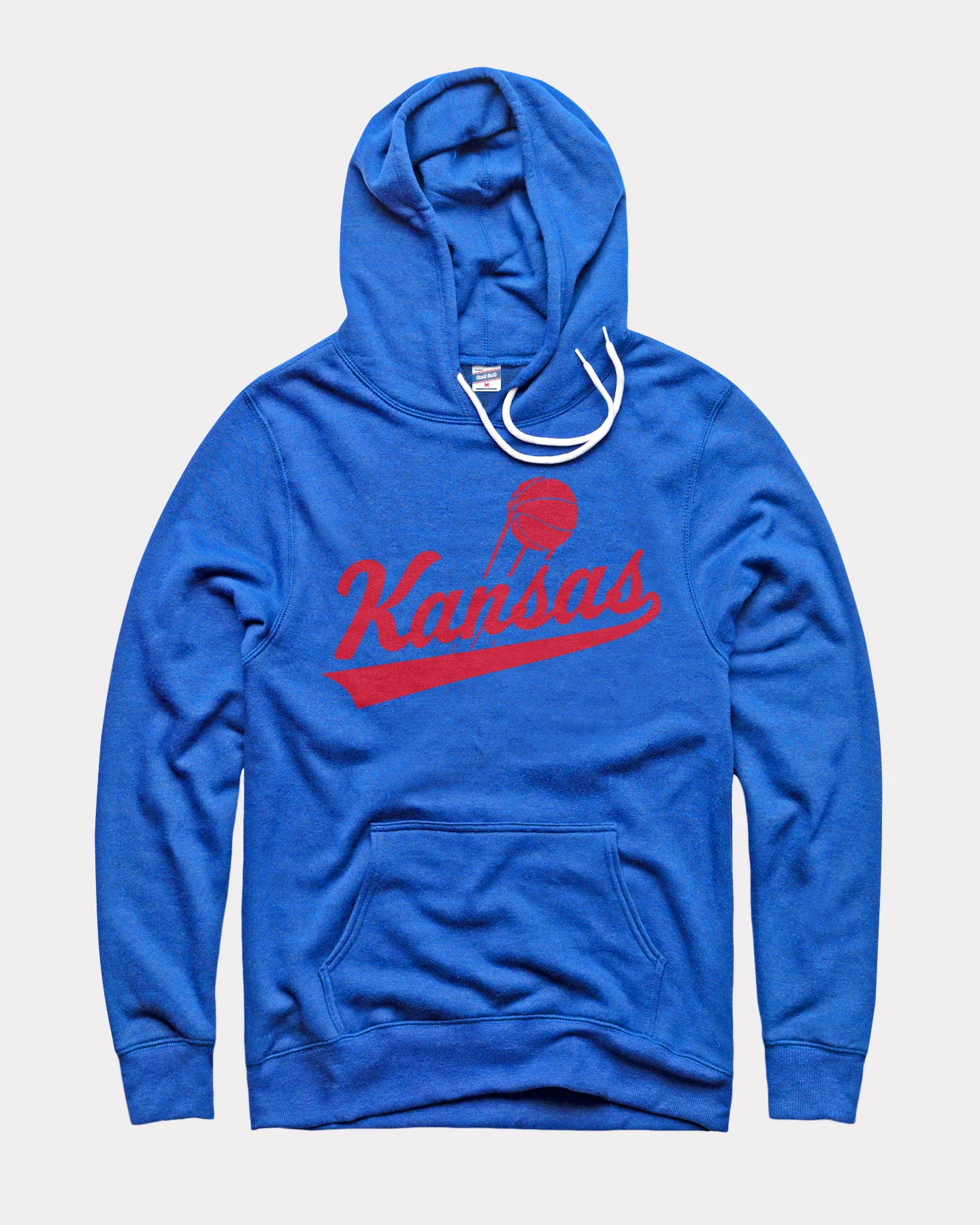 Kansas Basketball Script Royal Hoodie