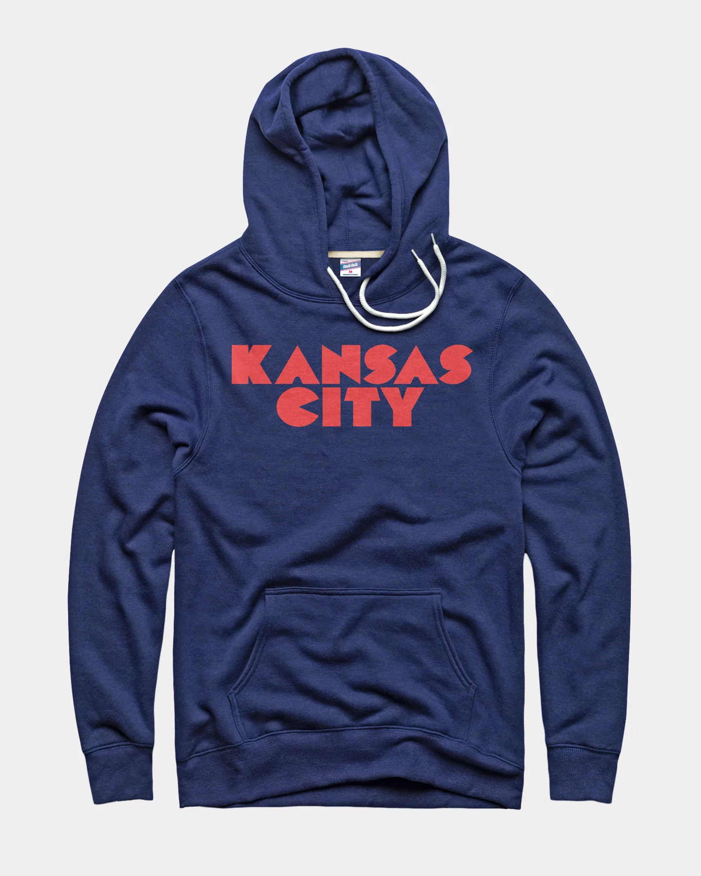 Kansas City Bubble Wordmark Navy Hoodie