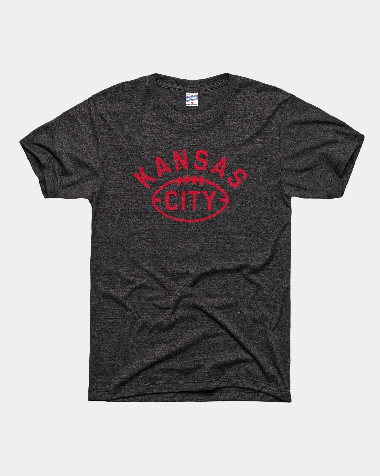 Kansas City Football Black T-Shirt