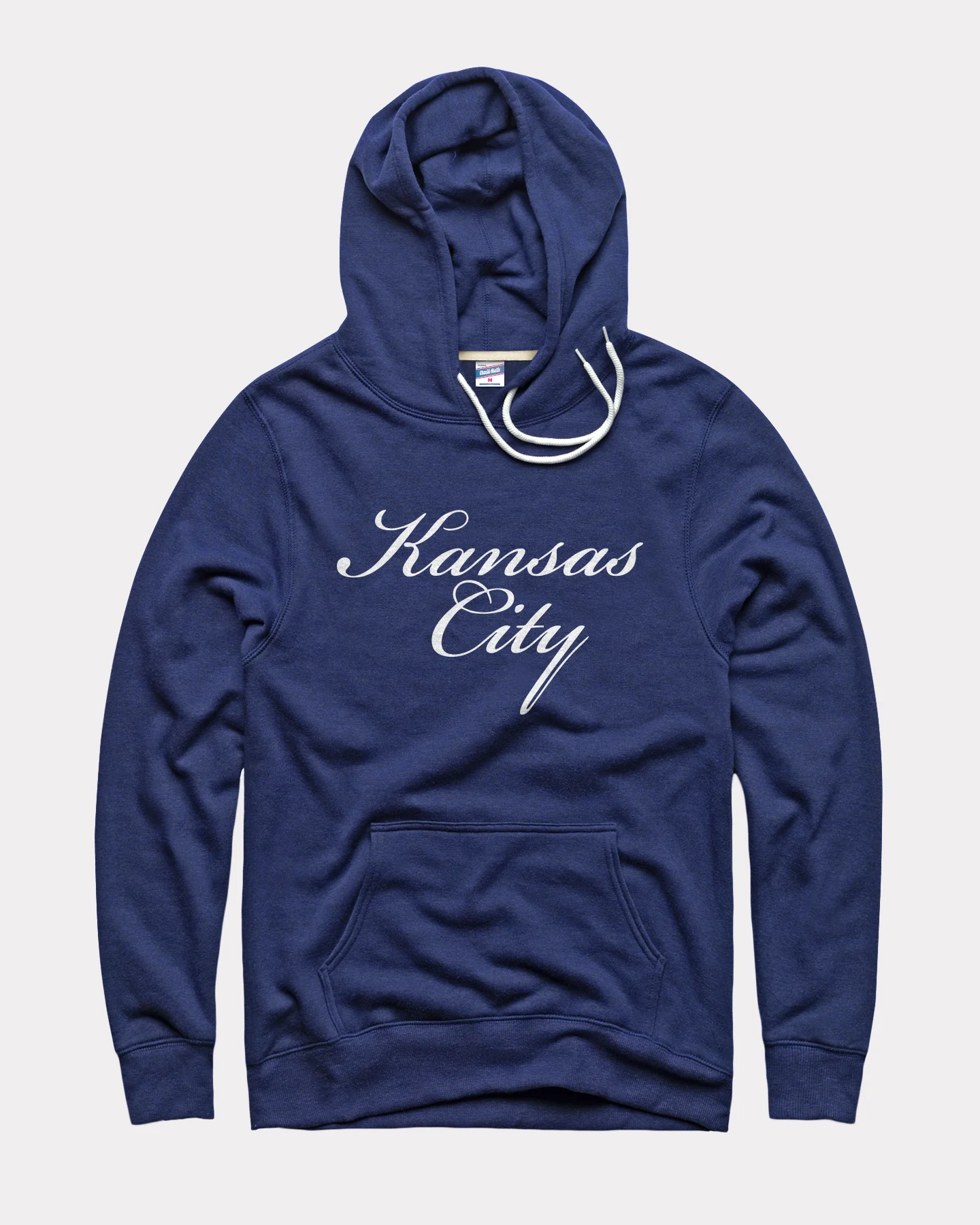 Kansas City Script Navy Hoodie