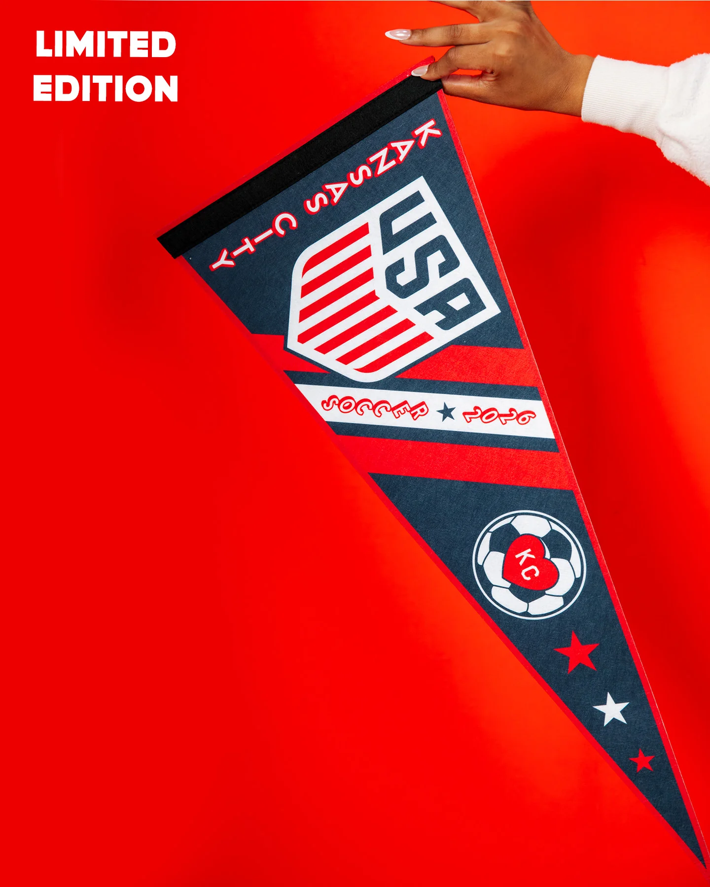 Kansas City US Soccer 2026 Navy Pennant - Image 2
