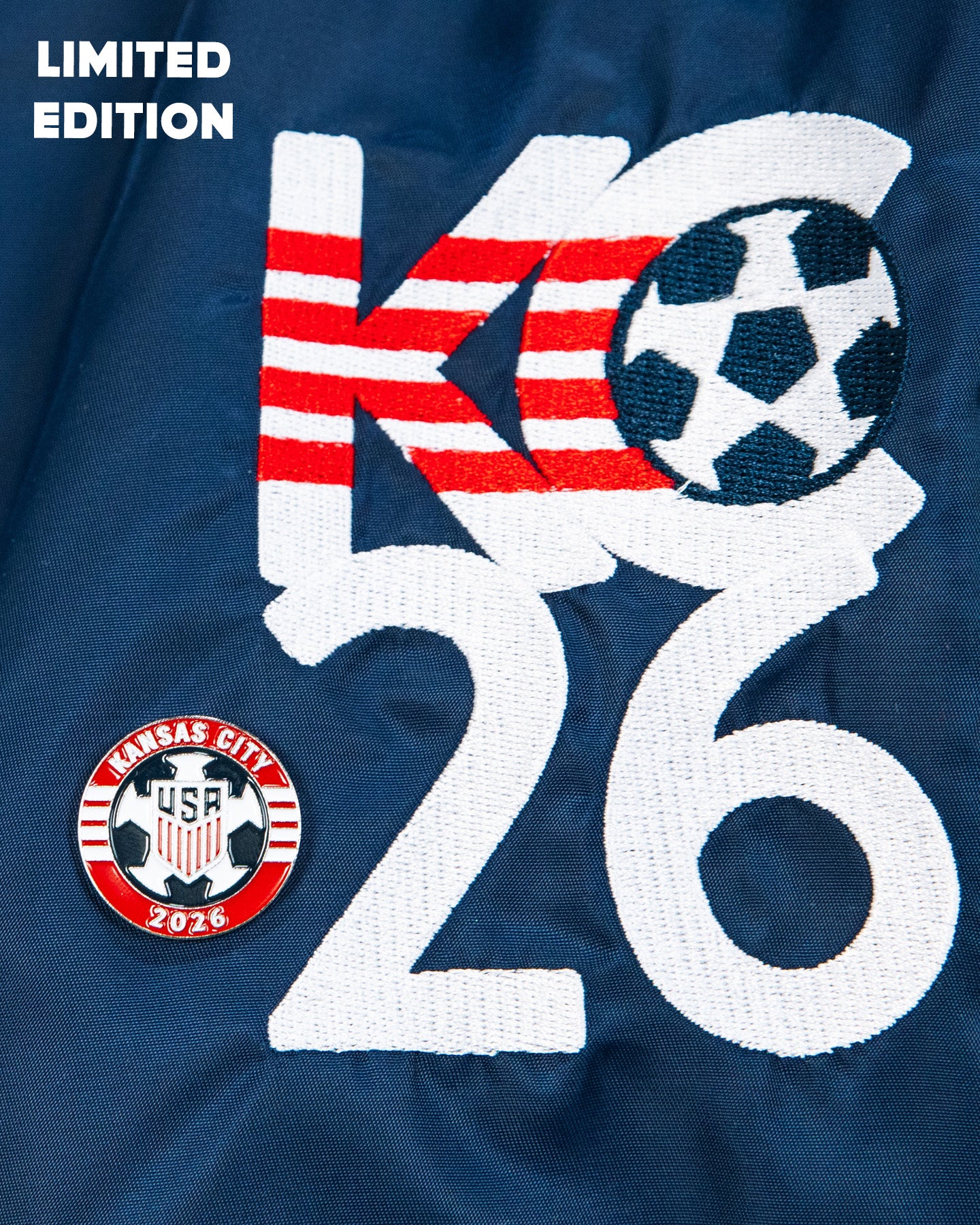 Kansas City US Soccer Enamel Pin - Image 2