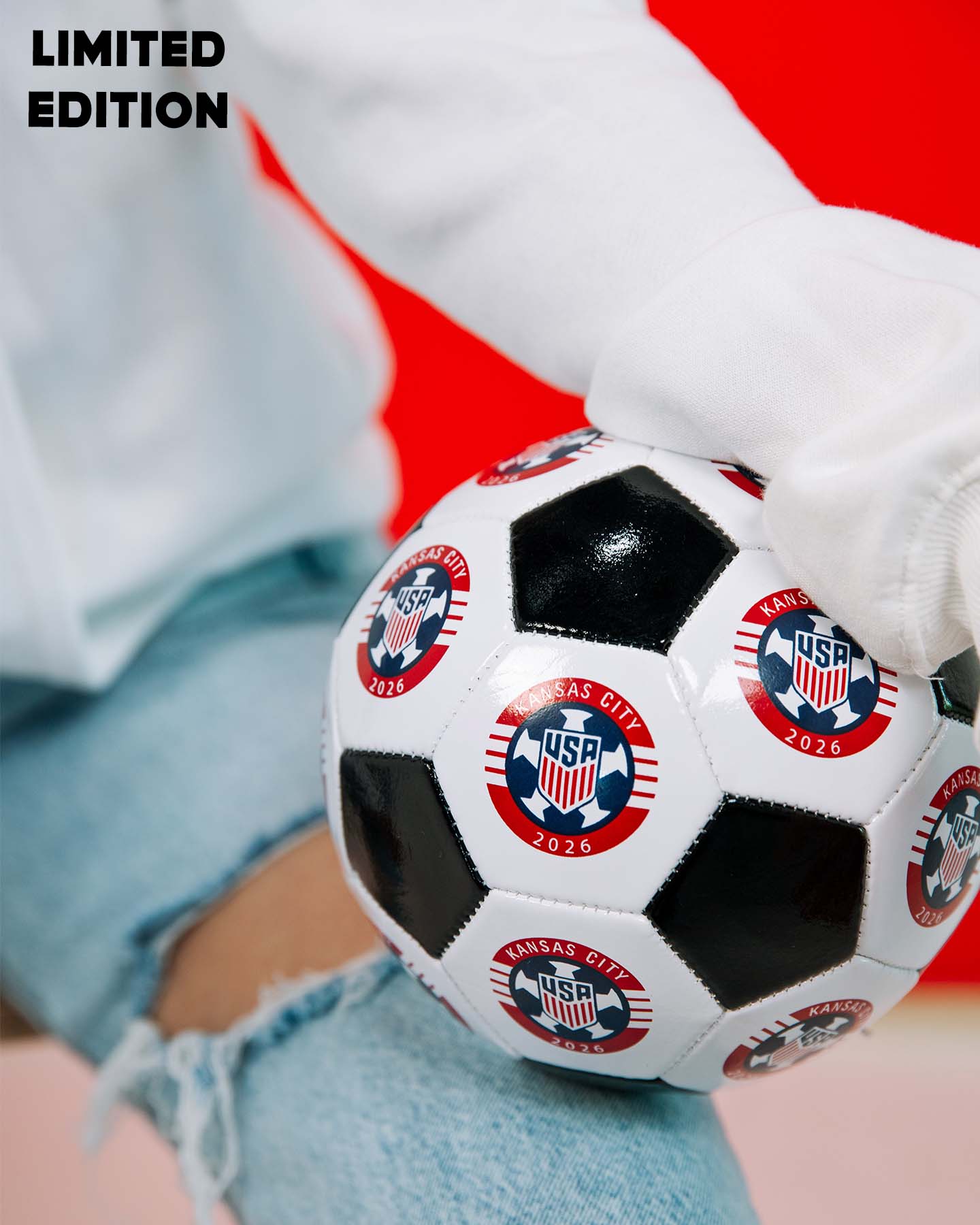 Kansas City US Soccer Mini Soccer Ball - Image 2