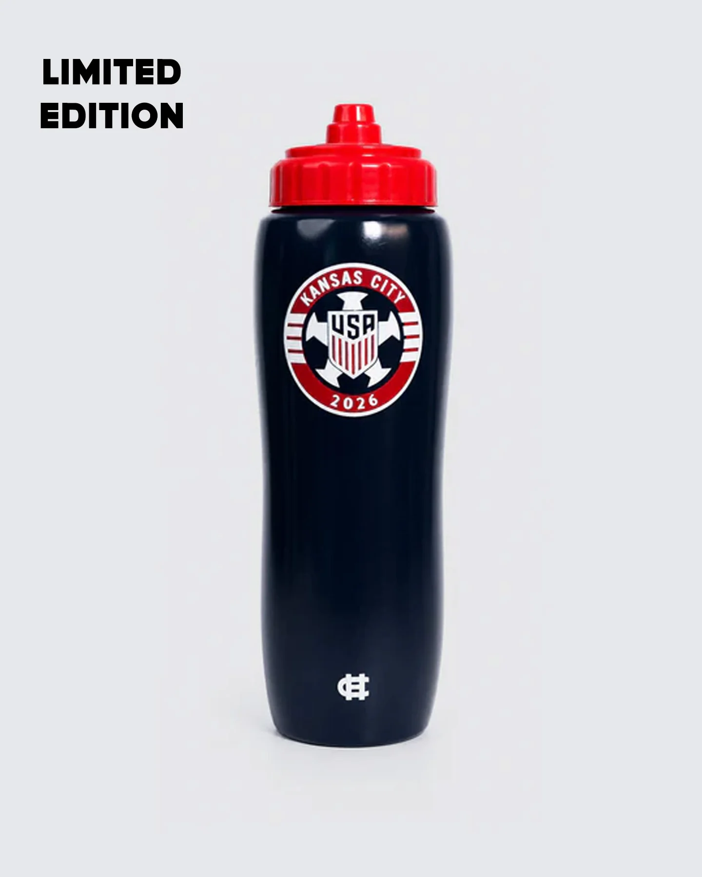 Kansas City US Soccer Squeeze Water Bottle