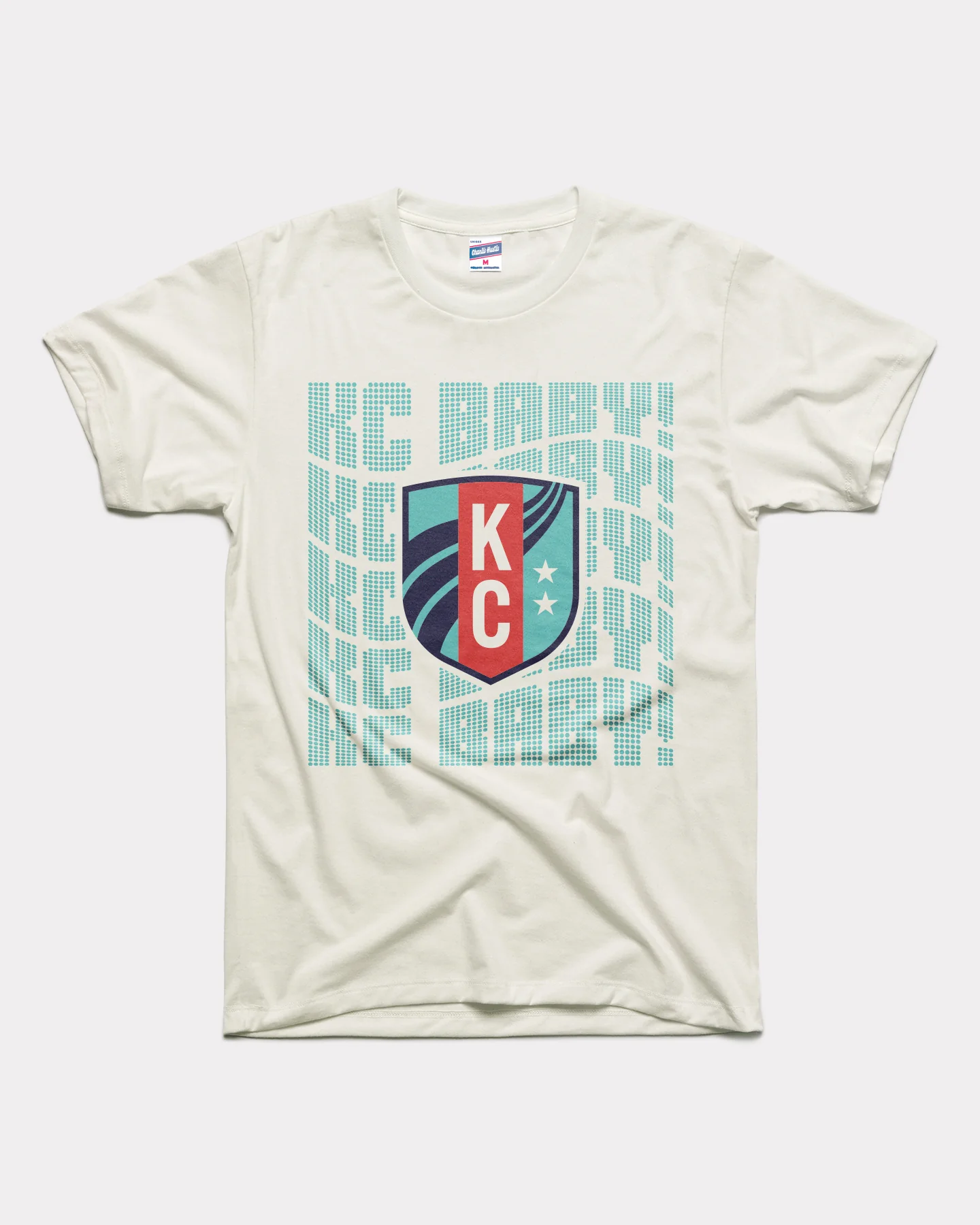 KC Baby Shield Vintage White T-Shirt