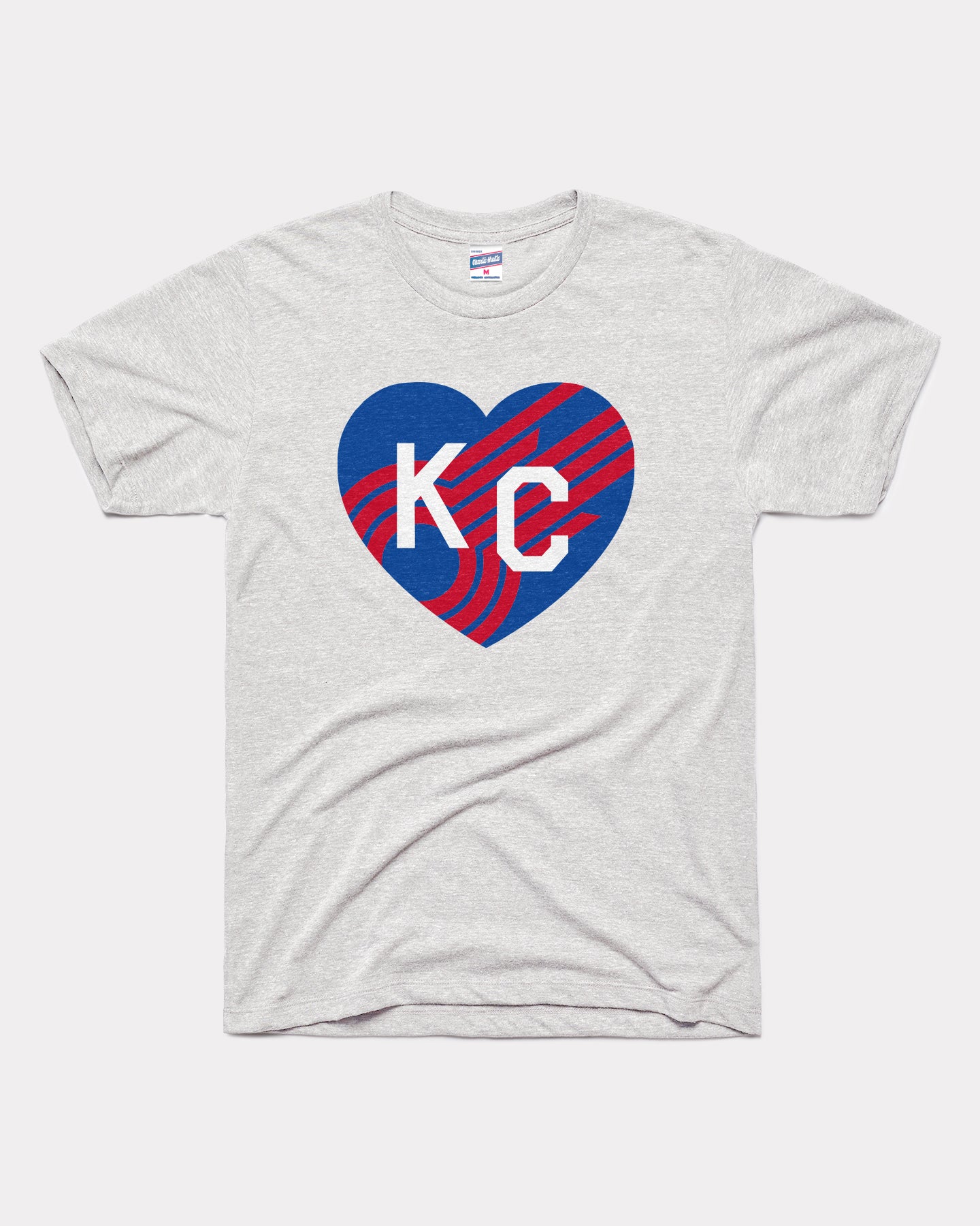 KC Comets Heart Ash T-Shirt