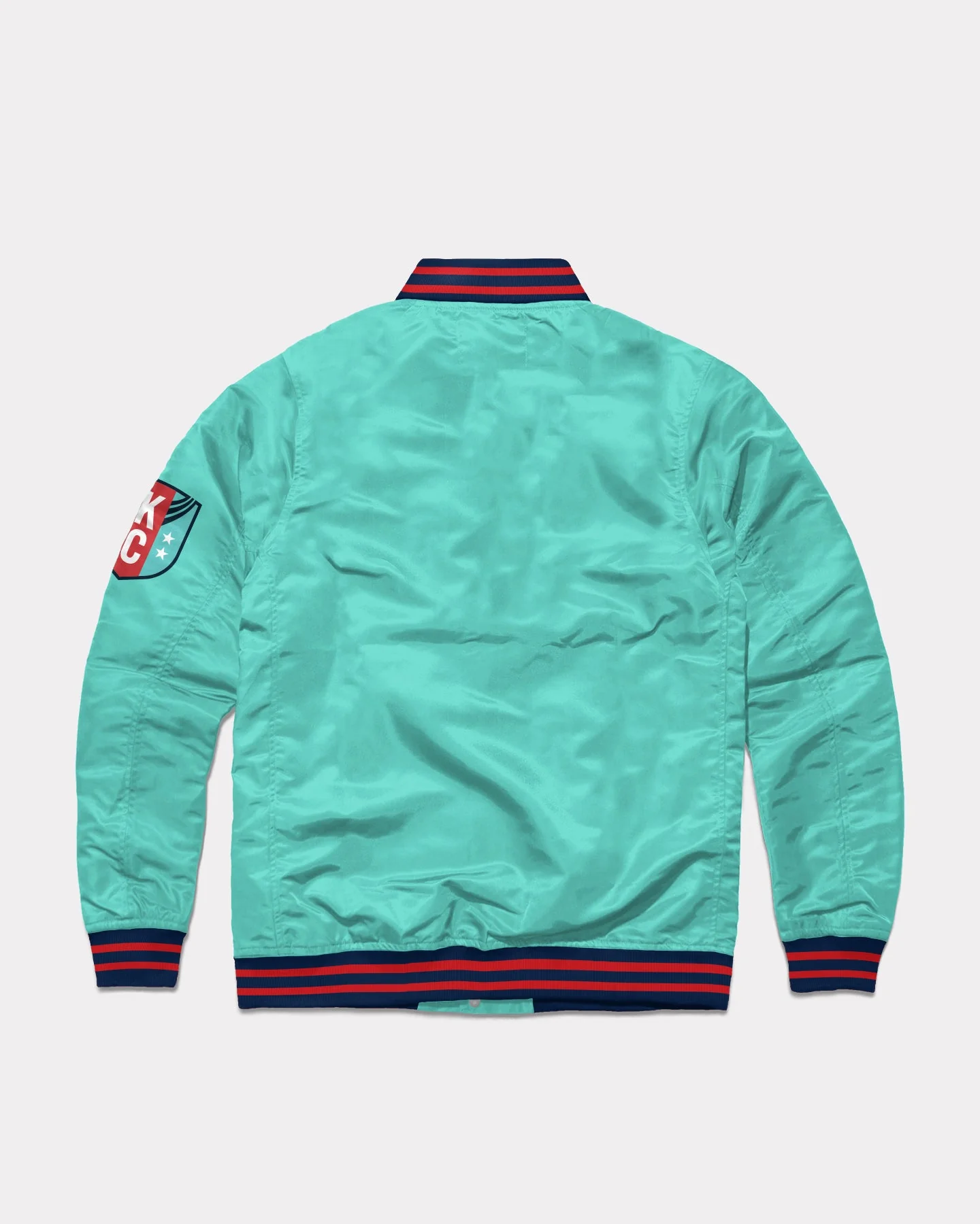 KC Current Teal Letterman Jacket - Image 2
