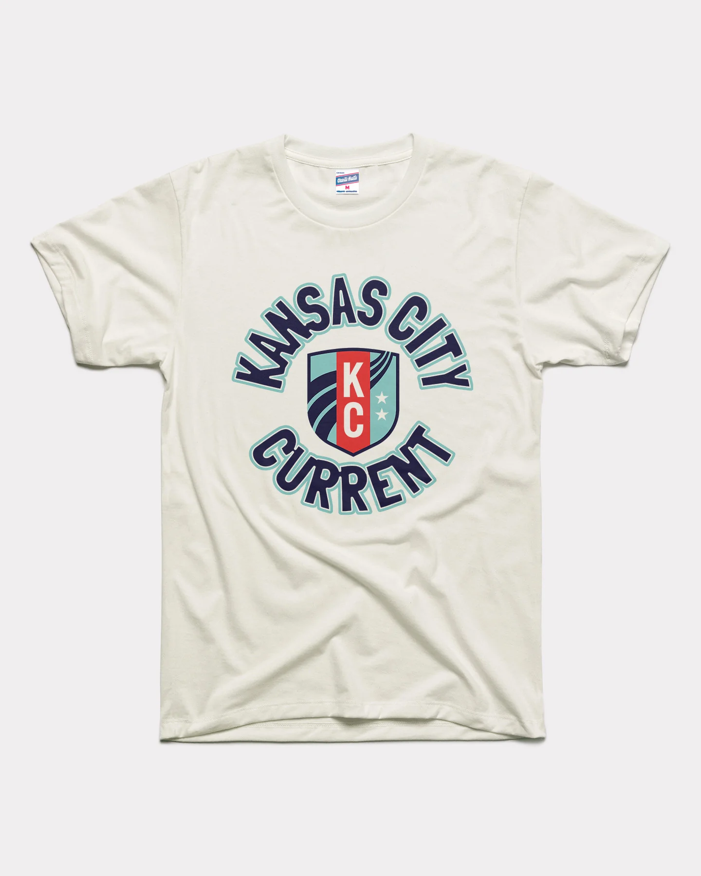 KC Current Vintage White T-Shirt