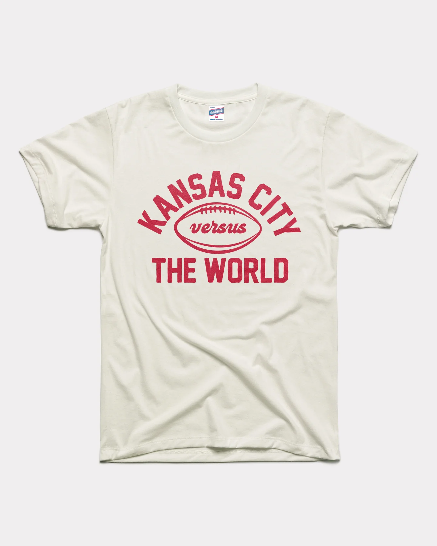 KC vs The World White T-Shirt
