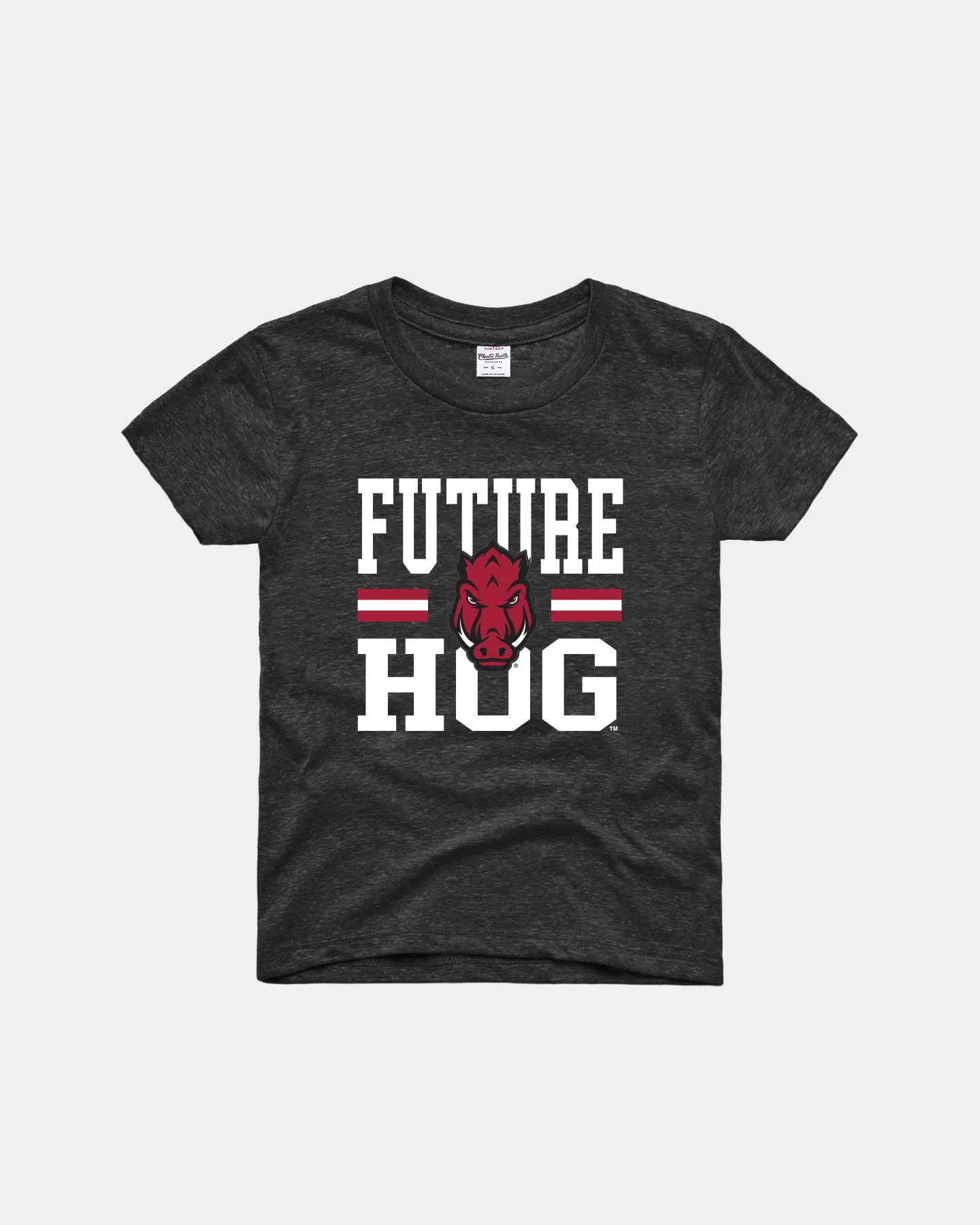 Kids Arkansas Future Hog Black T-Shirt