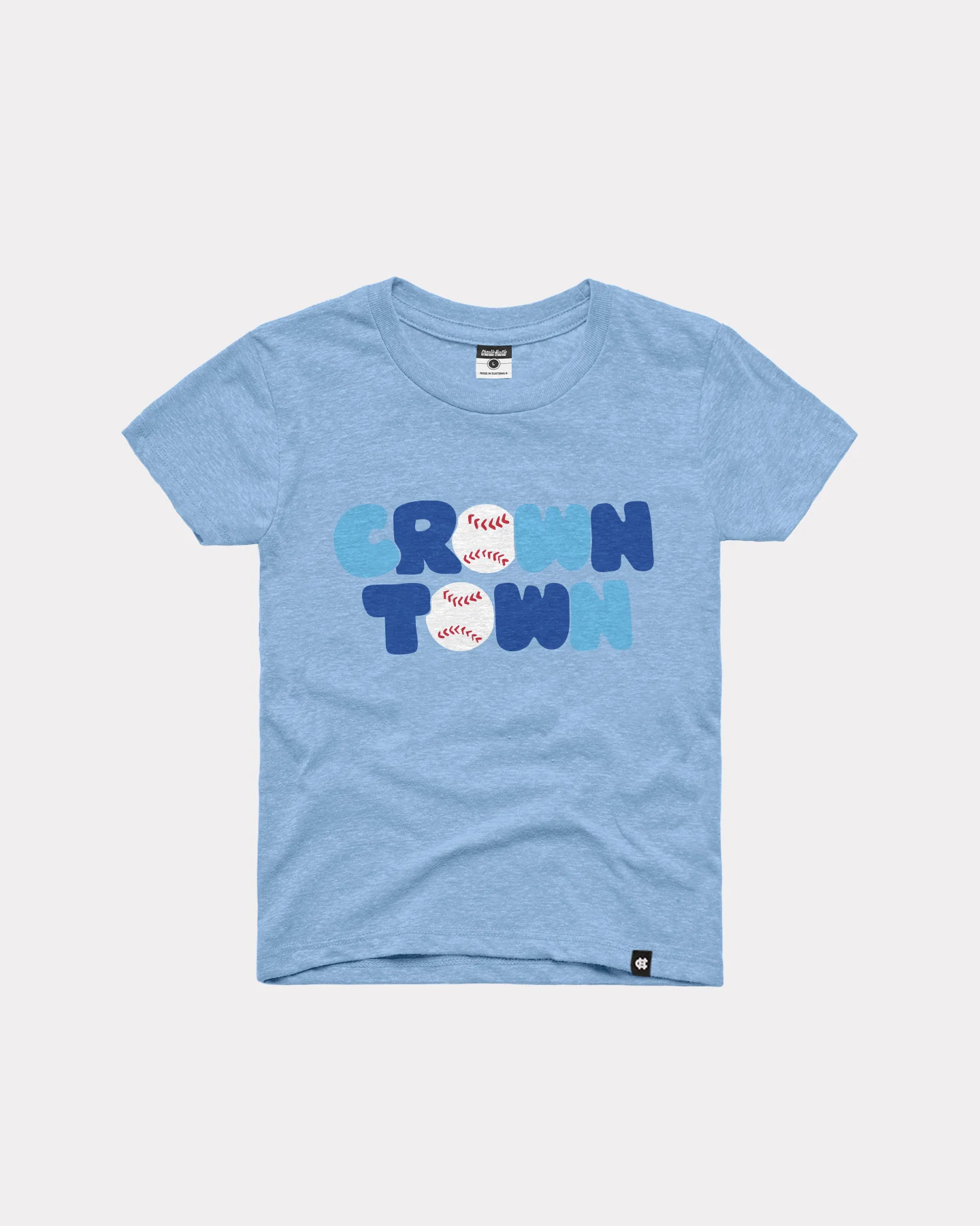 Kid's Crown Town White Cap T-Shirt