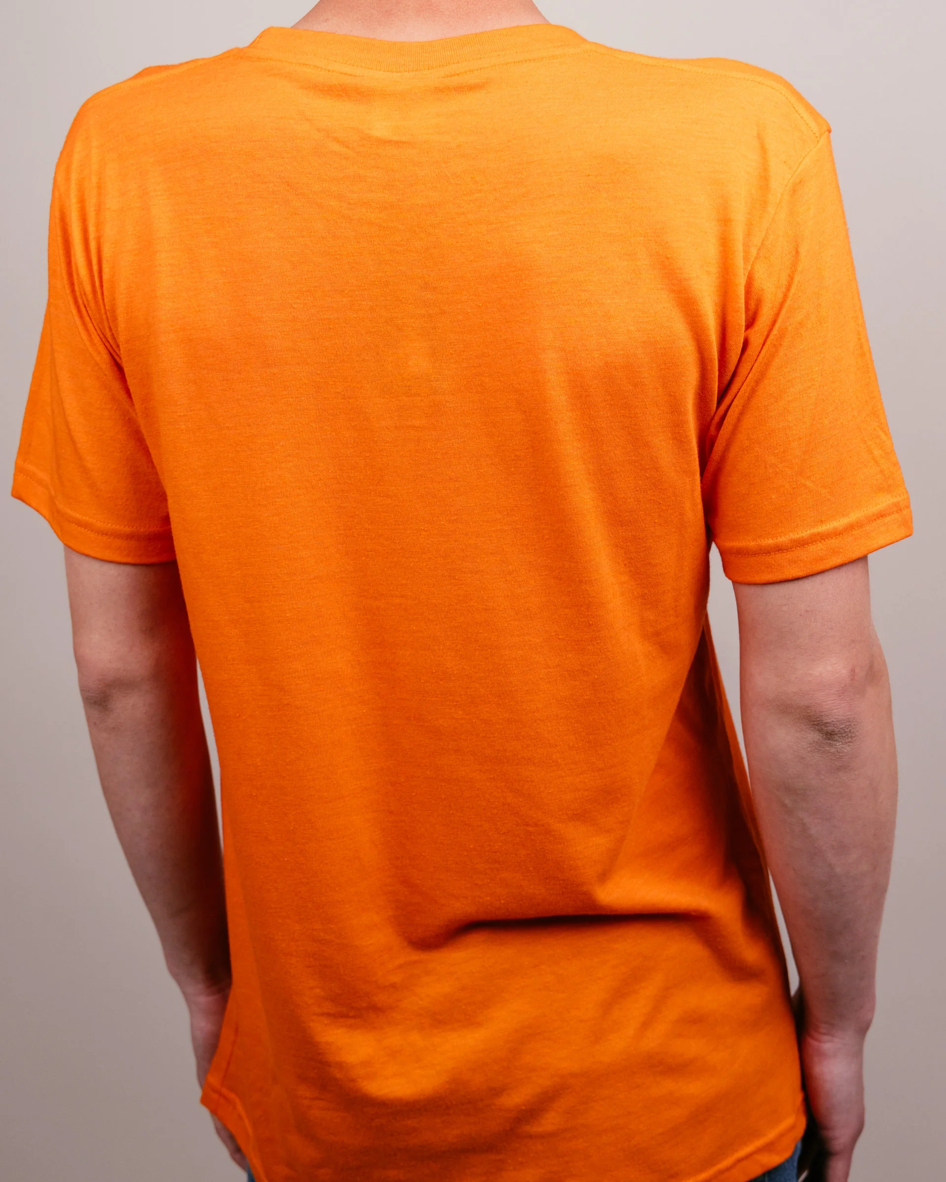Loyal & True Oklahoma State Outline Orange T-Shirt - Image 4