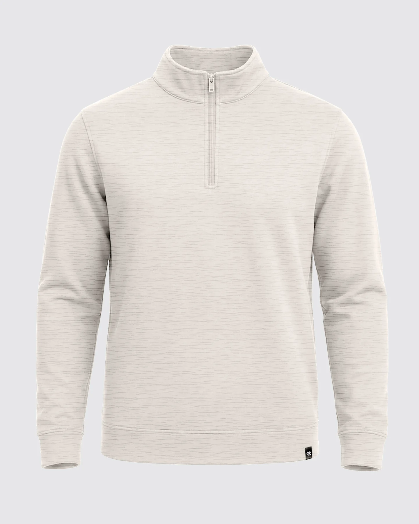 Men's Ash Grey Heritage Pullover Essential Layered Top