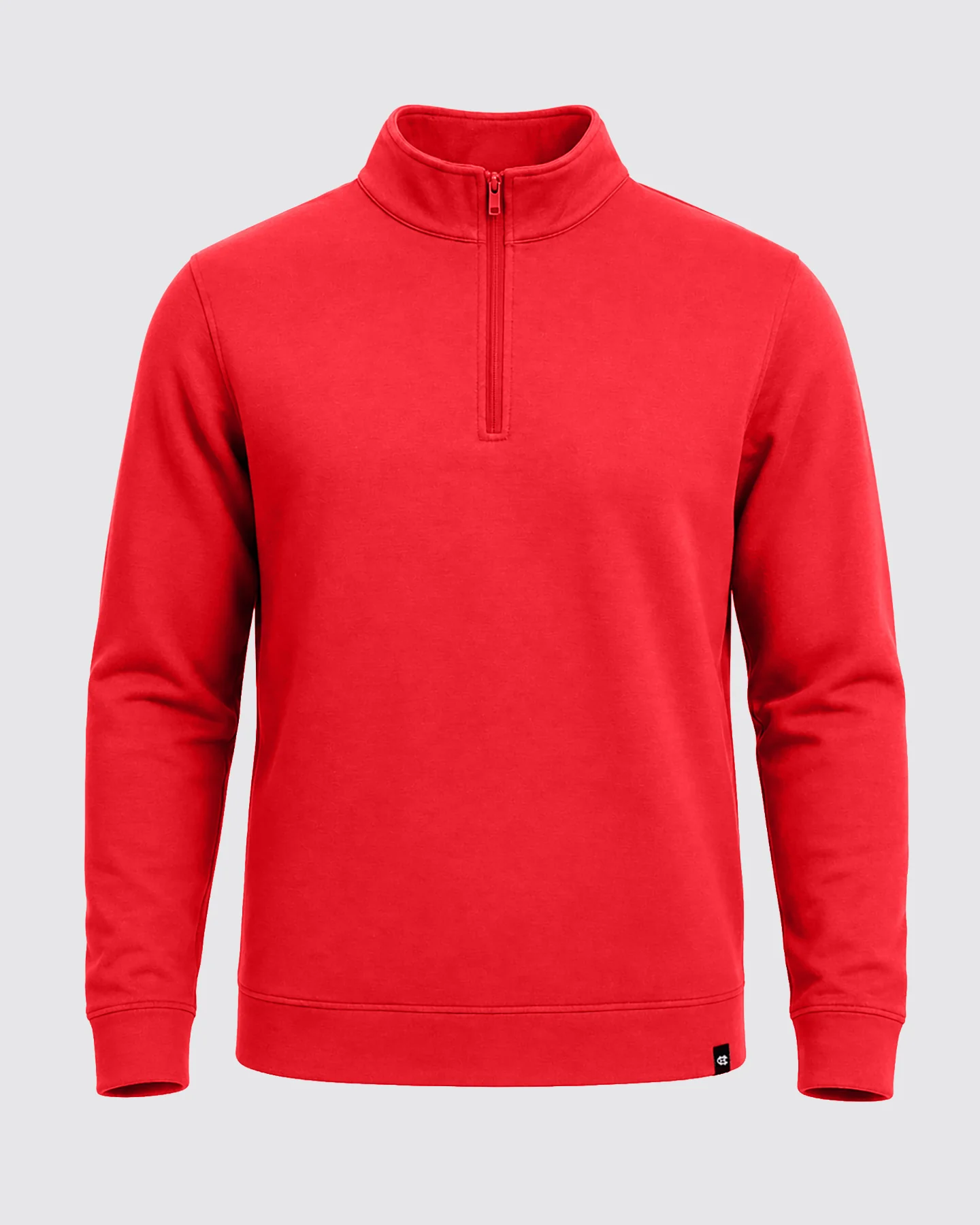 Men's Heather Red Heritage Pullover Essential Layered Top