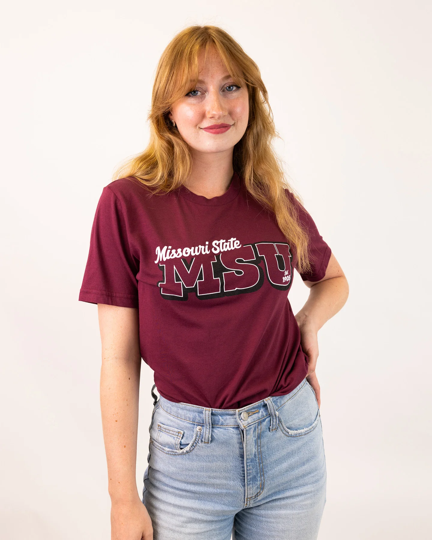Missouri State EST 1905 Maroon T-Shirt - Image 2
