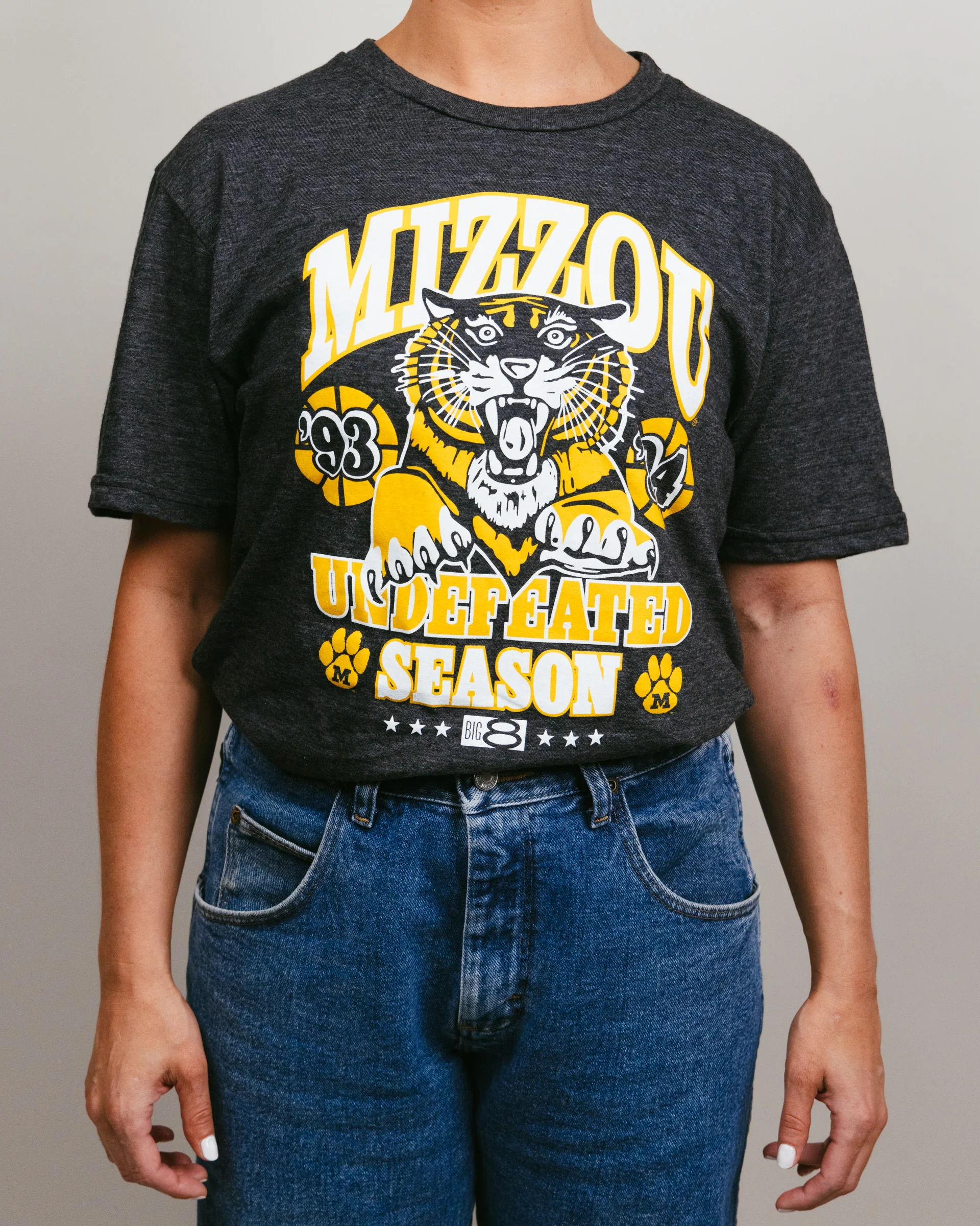 Missouri Tigers Undefeated Season Black T-Shirt - Image 2