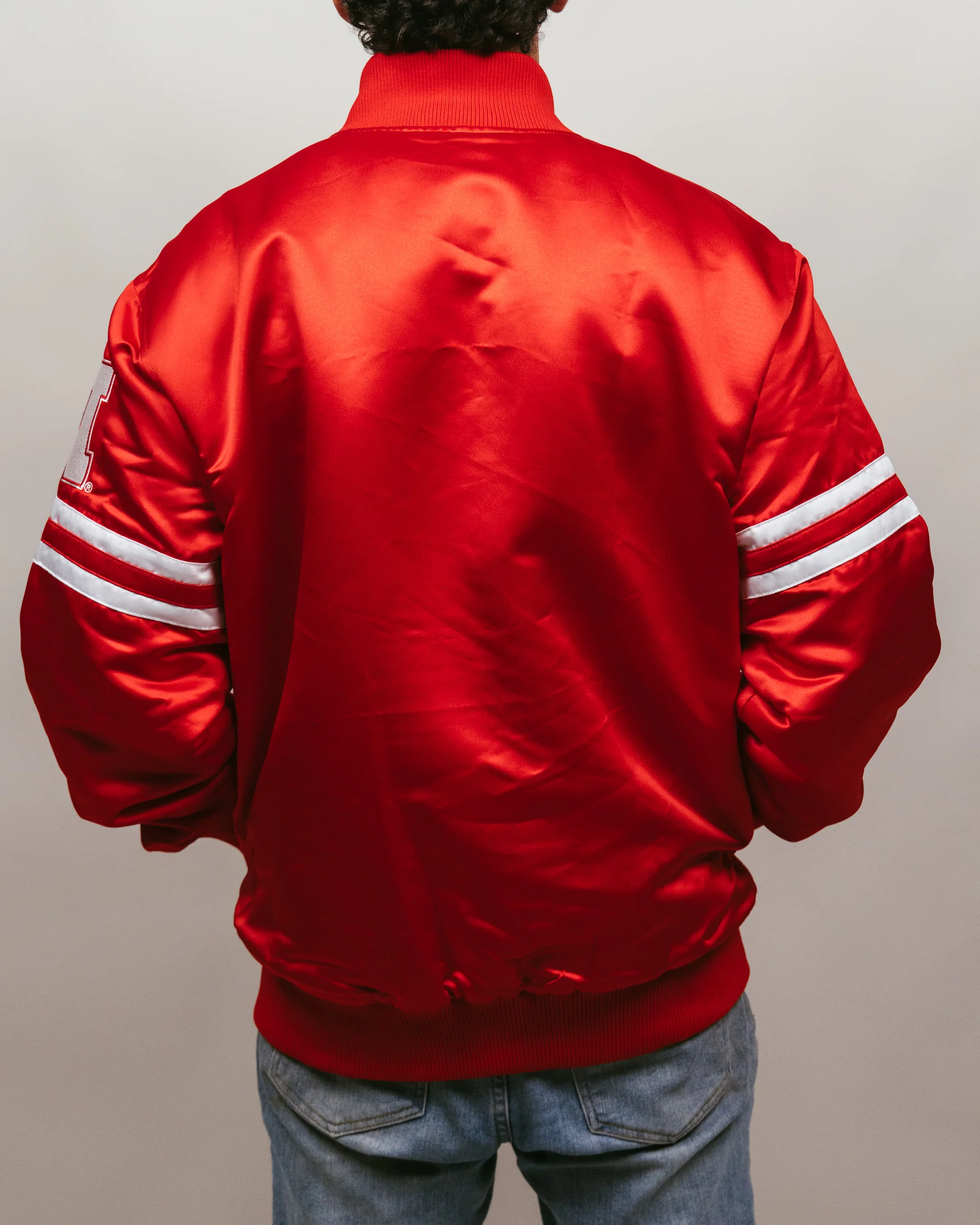 Nebraska Cornhuskers Red Bomber Jacket - Image 4