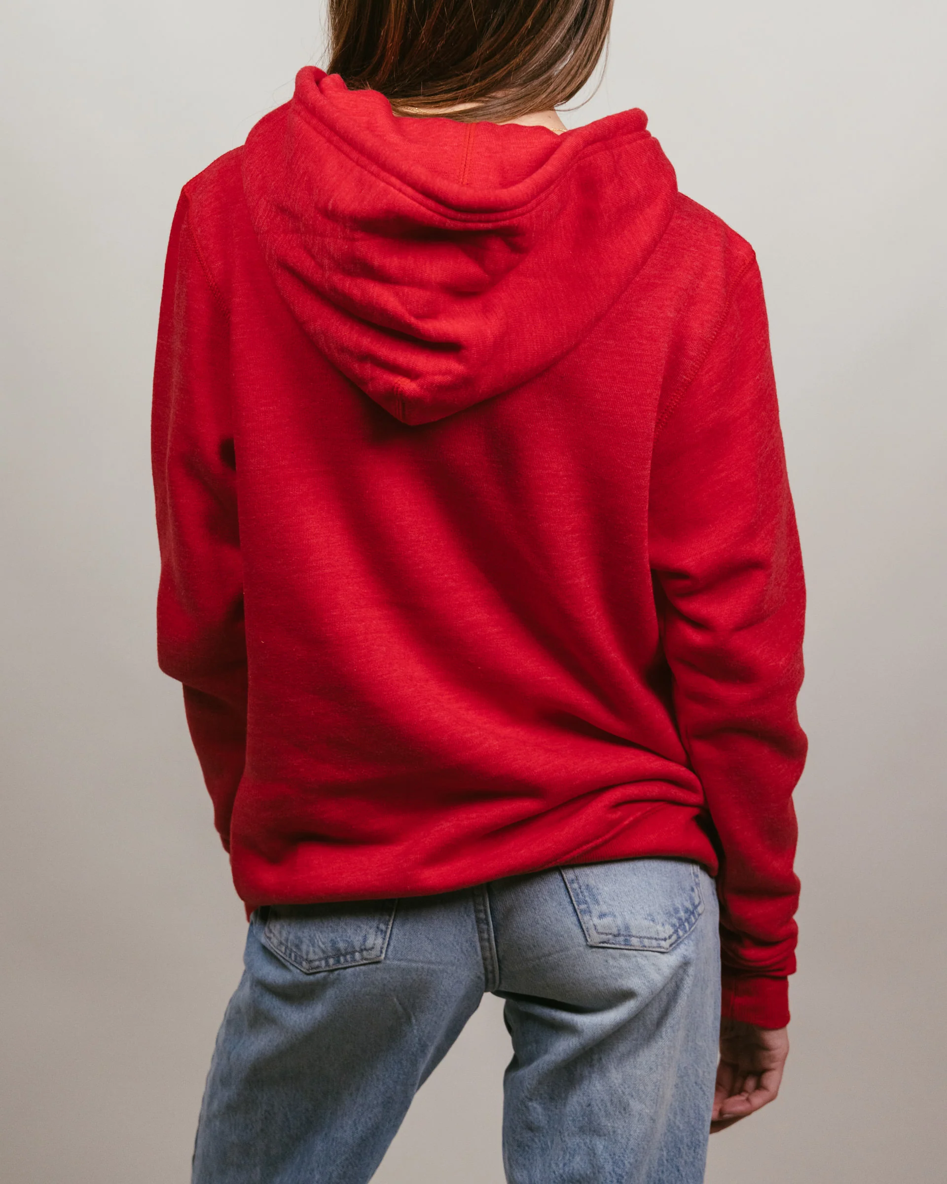 Nebraska Cornhuskers Stripes Red Hoodie - Image 4