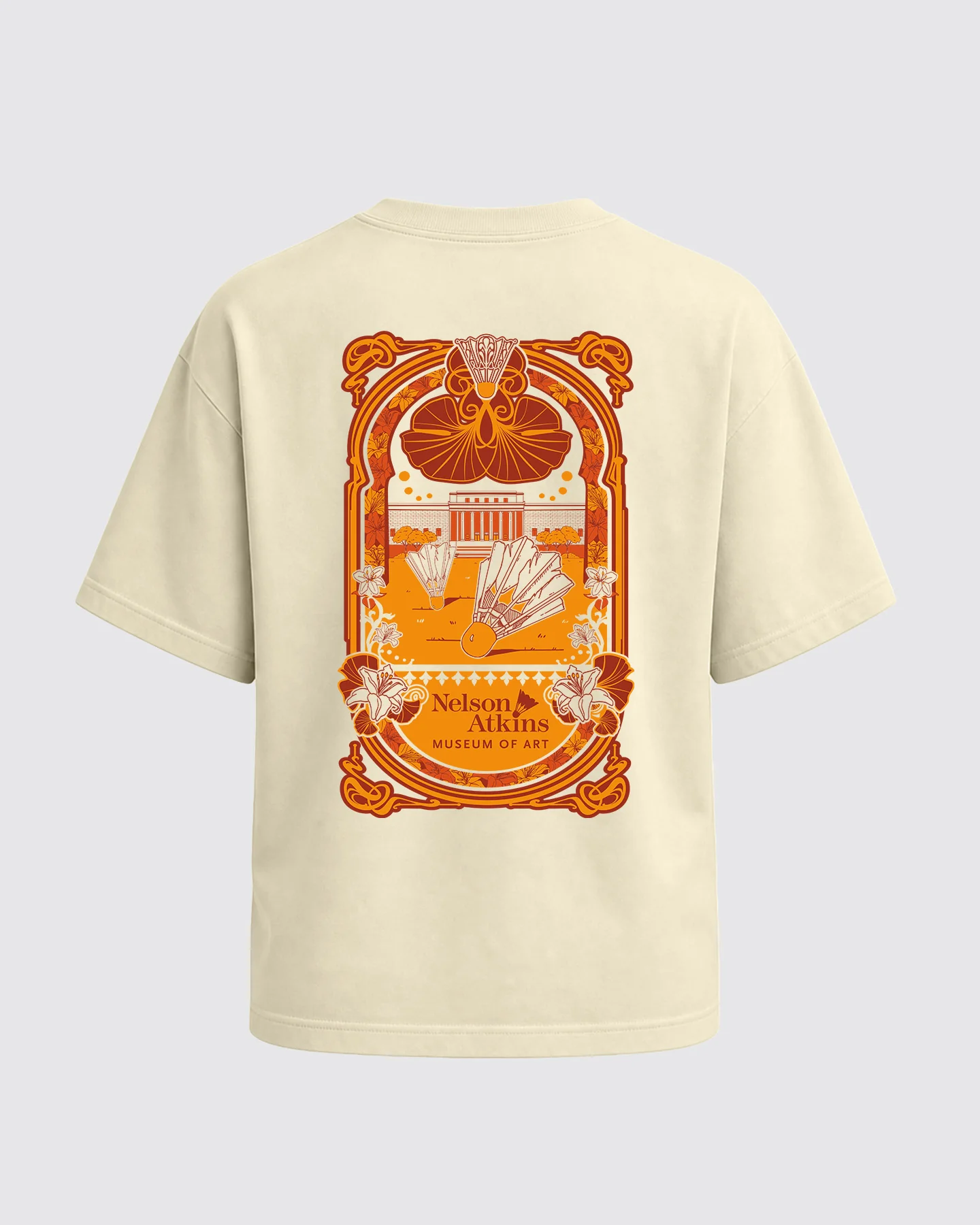 Nelson Atkins Museum Of Art Lawn Bone Street Tee - Image 3