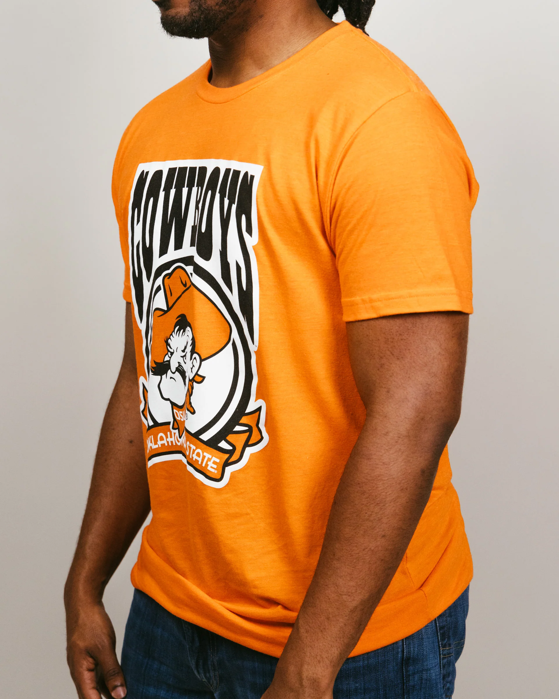 Oklahoma State Cowboys Cola Orange T-Shirt - Image 3