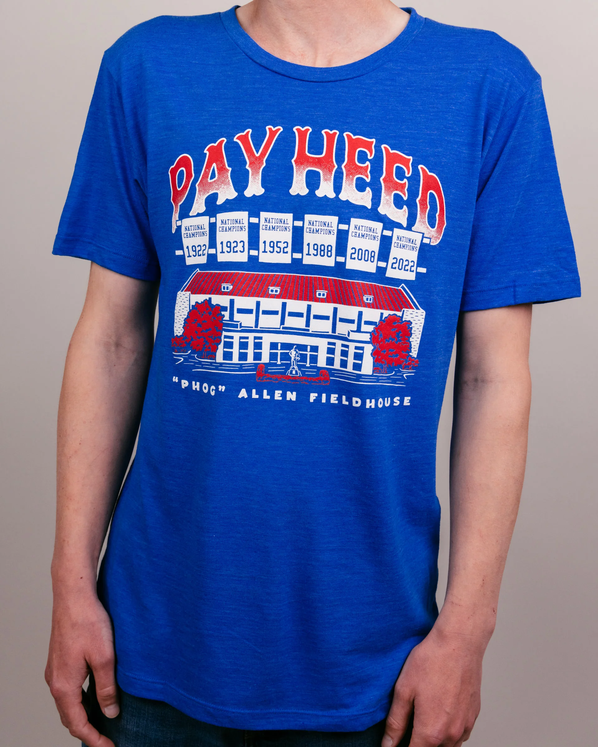 Pay Heed National Champions Royal Blue T-Shirt - Image 2