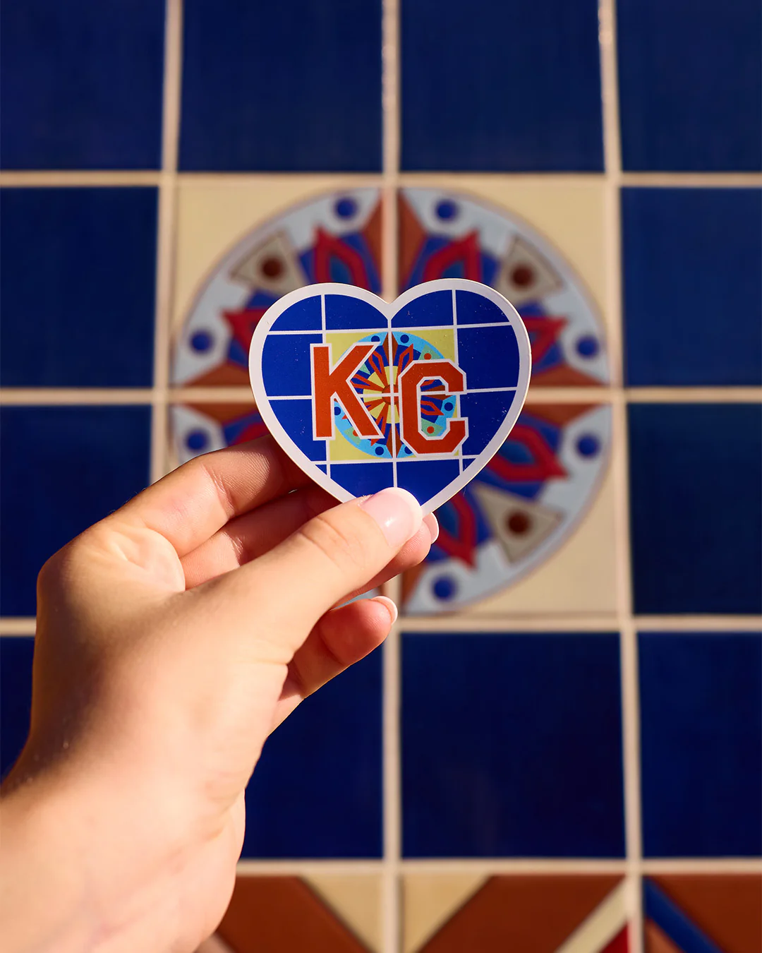 Plaza KC Heart Sticker - Image 2