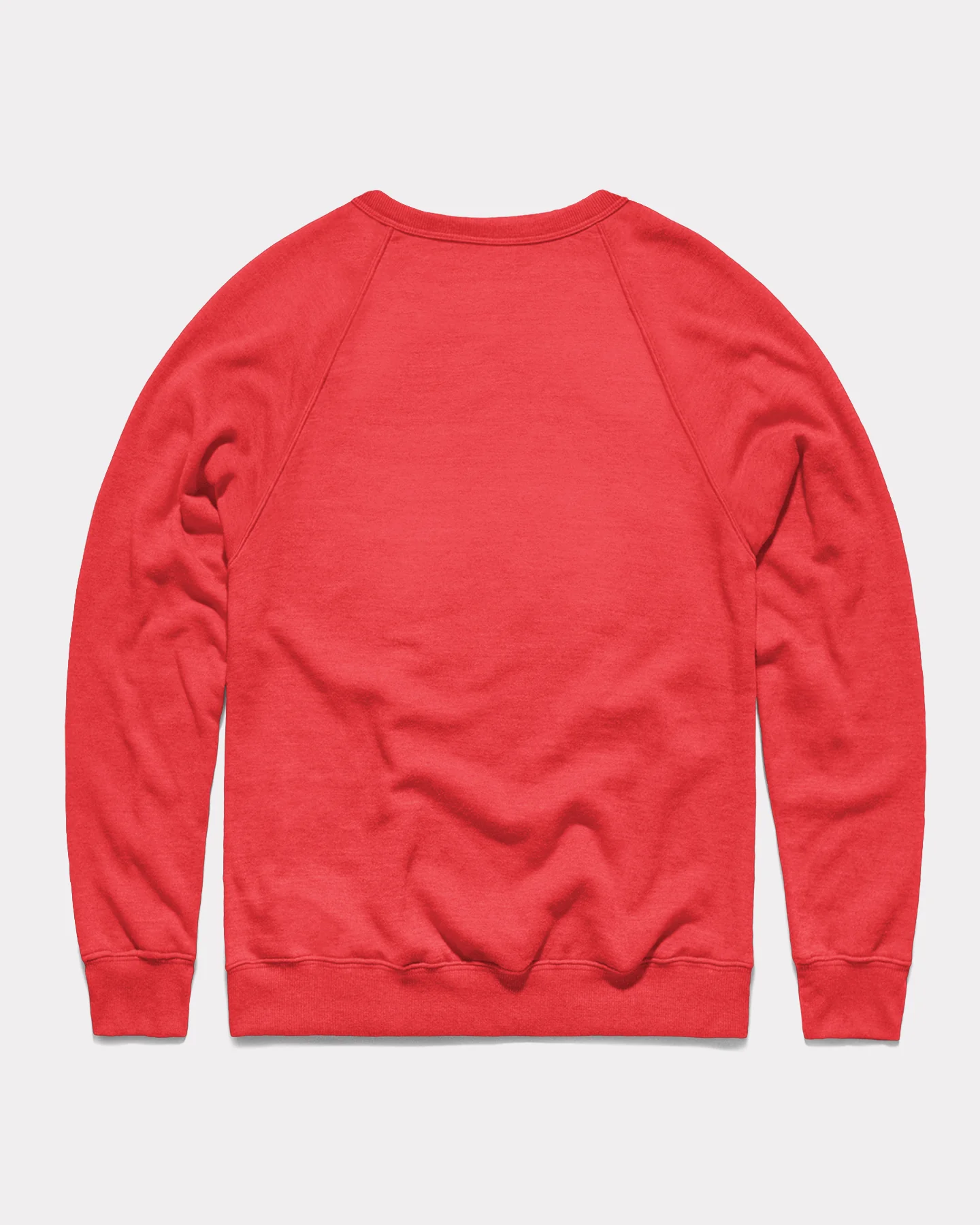 Red Essential Unisex Crewneck - Image 3