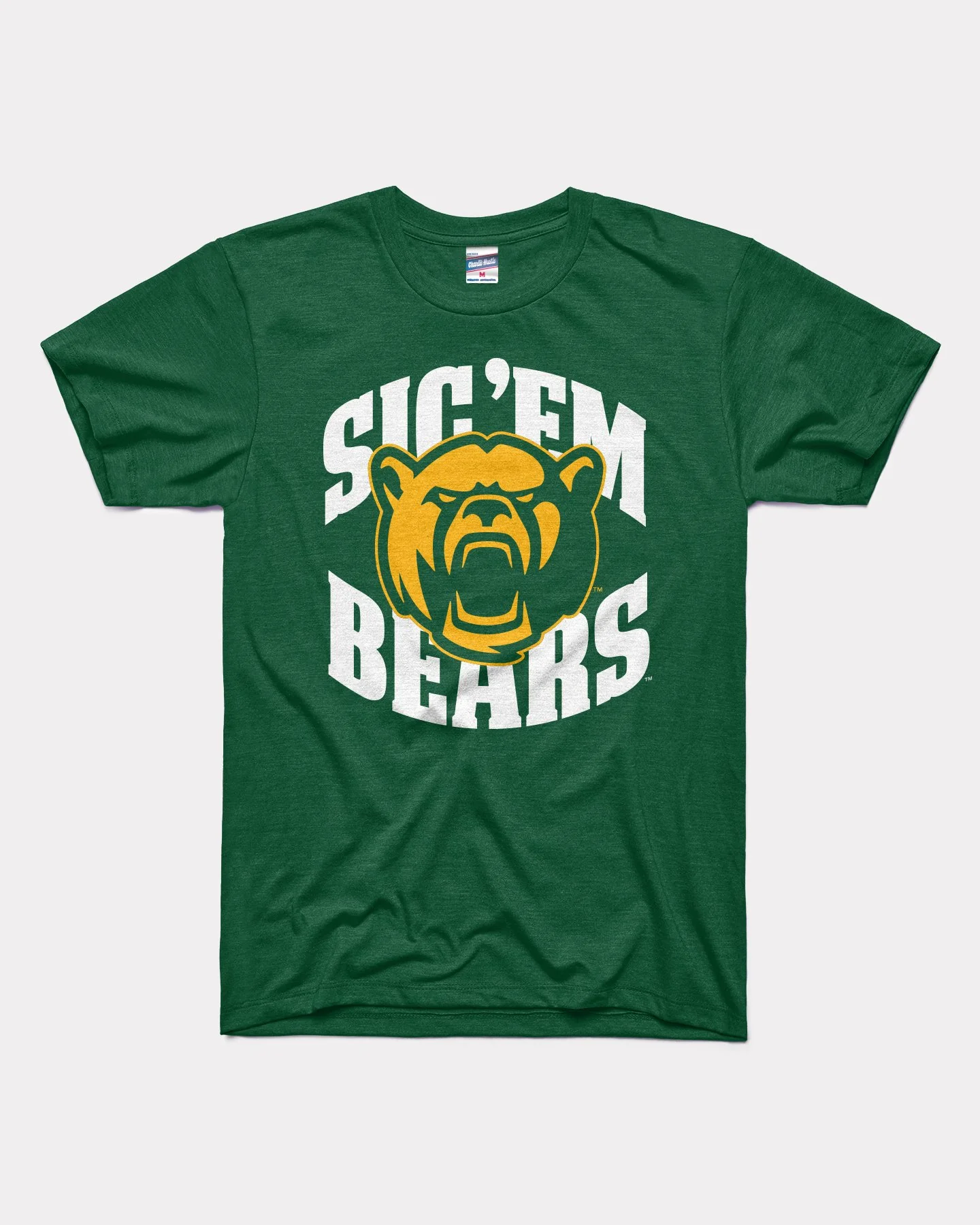 Sic Em Baylor Bears Basketball Forest Green T-Shirt